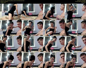 trioa — 10 minute Chaturbate couple cam show recording, 480p, Jan 17, 2019