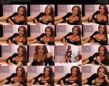 AlessiaRay — 83 minute MyFreeCams cam show recording, SD, Jan 17, 2019