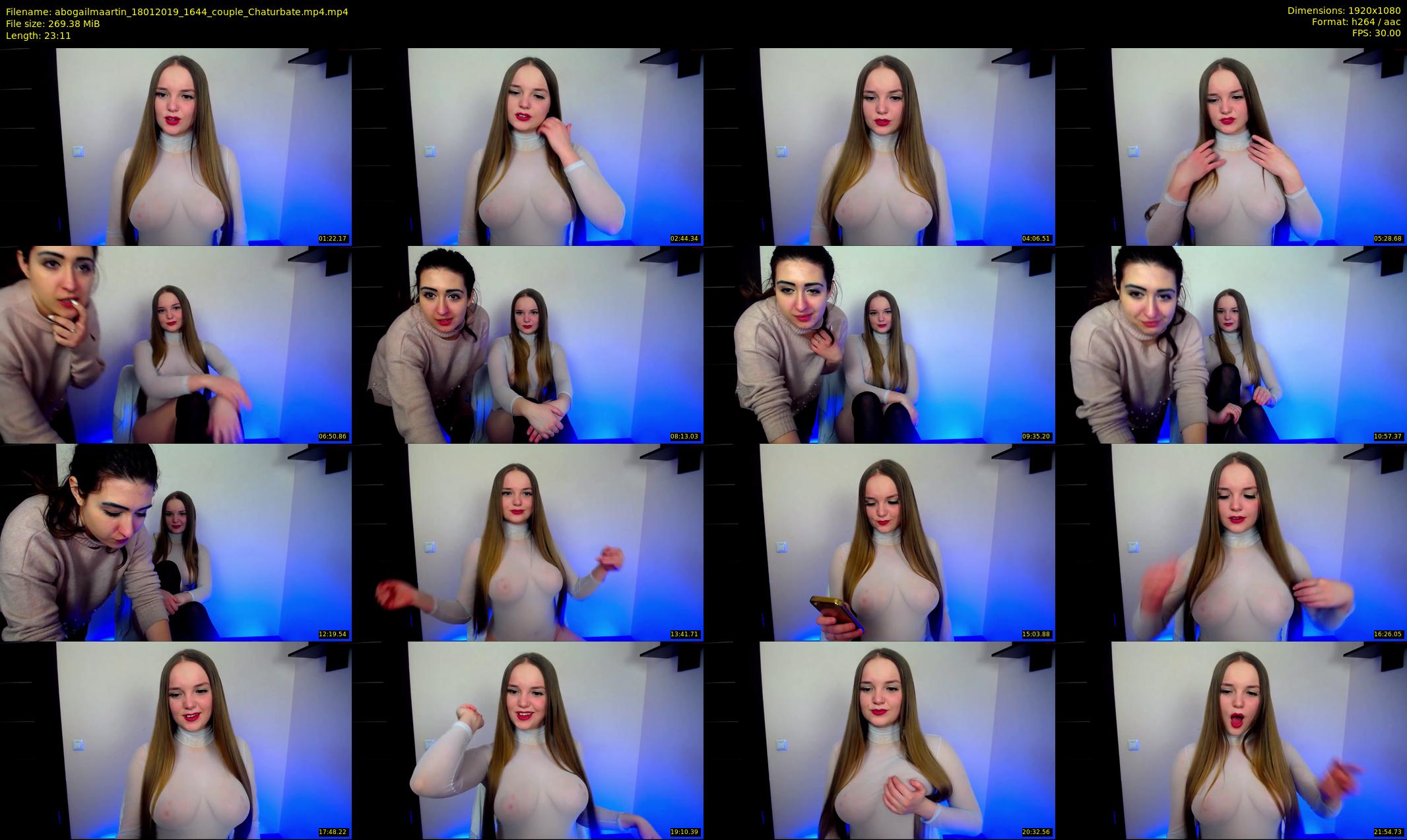 abogailmaartin — 24 minute Chaturbate female cam show recording, 1080p, Jan 18, 2019