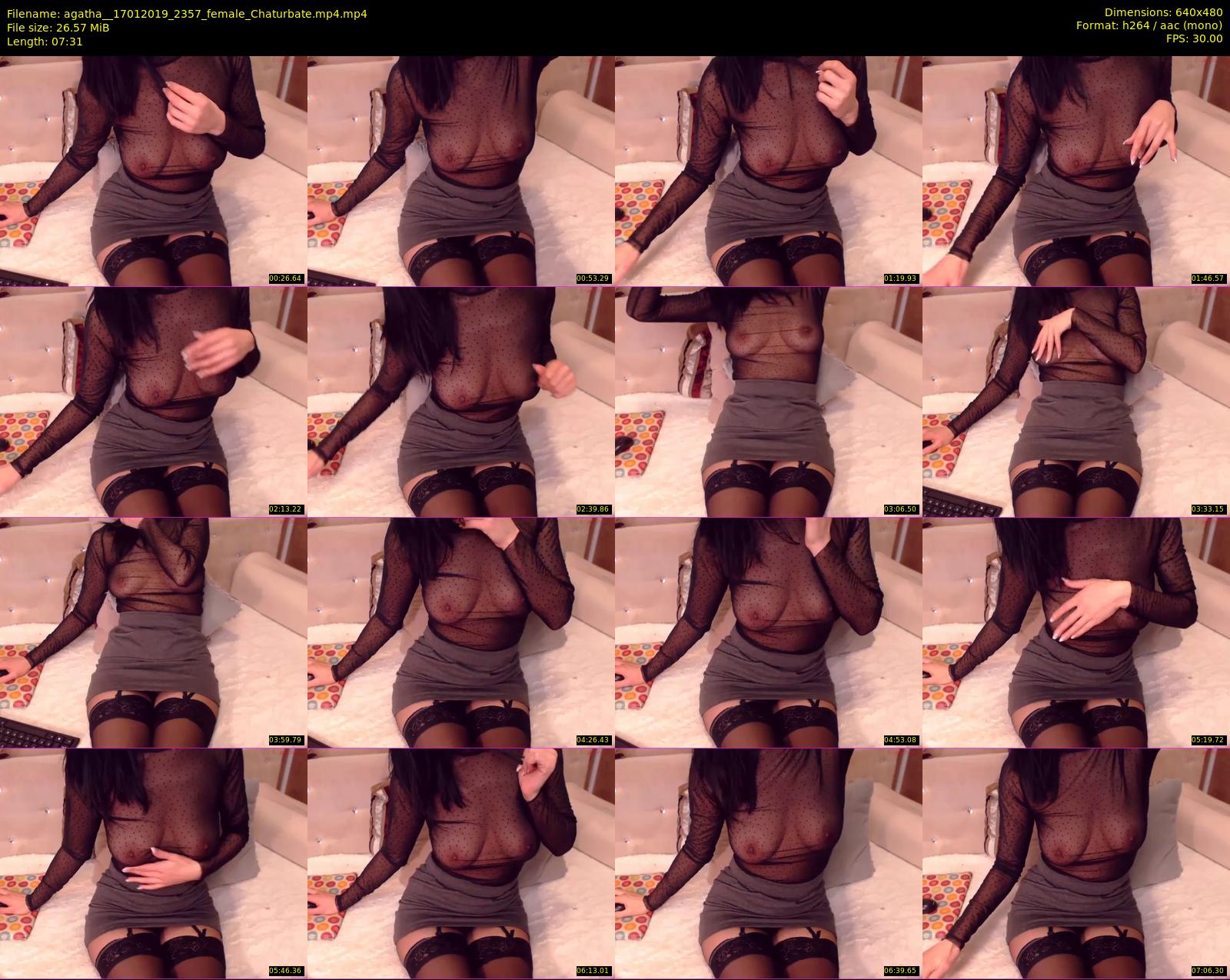 agatha_ — 8 minute Chaturbate female cam show recording, 480p, Jan 17, 2019
