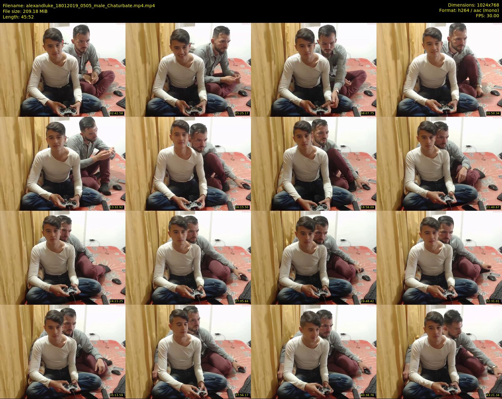 alexandluke — 46 minute Chaturbate male cam show recording, 720p, Jan 18, 2019