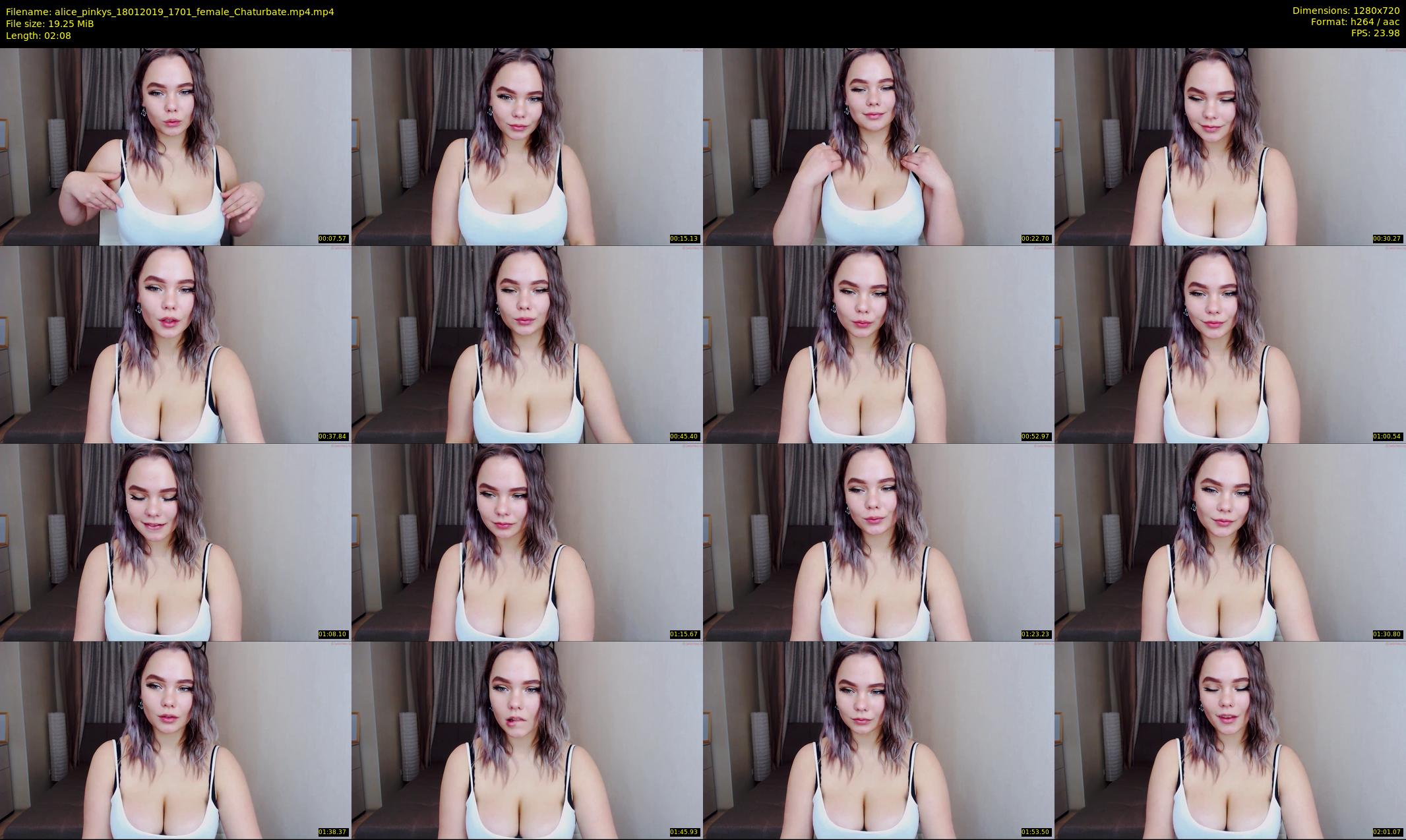 alice_pinkys — 3 minute Chaturbate female cam show recording, 720p, Jan 18, 2019