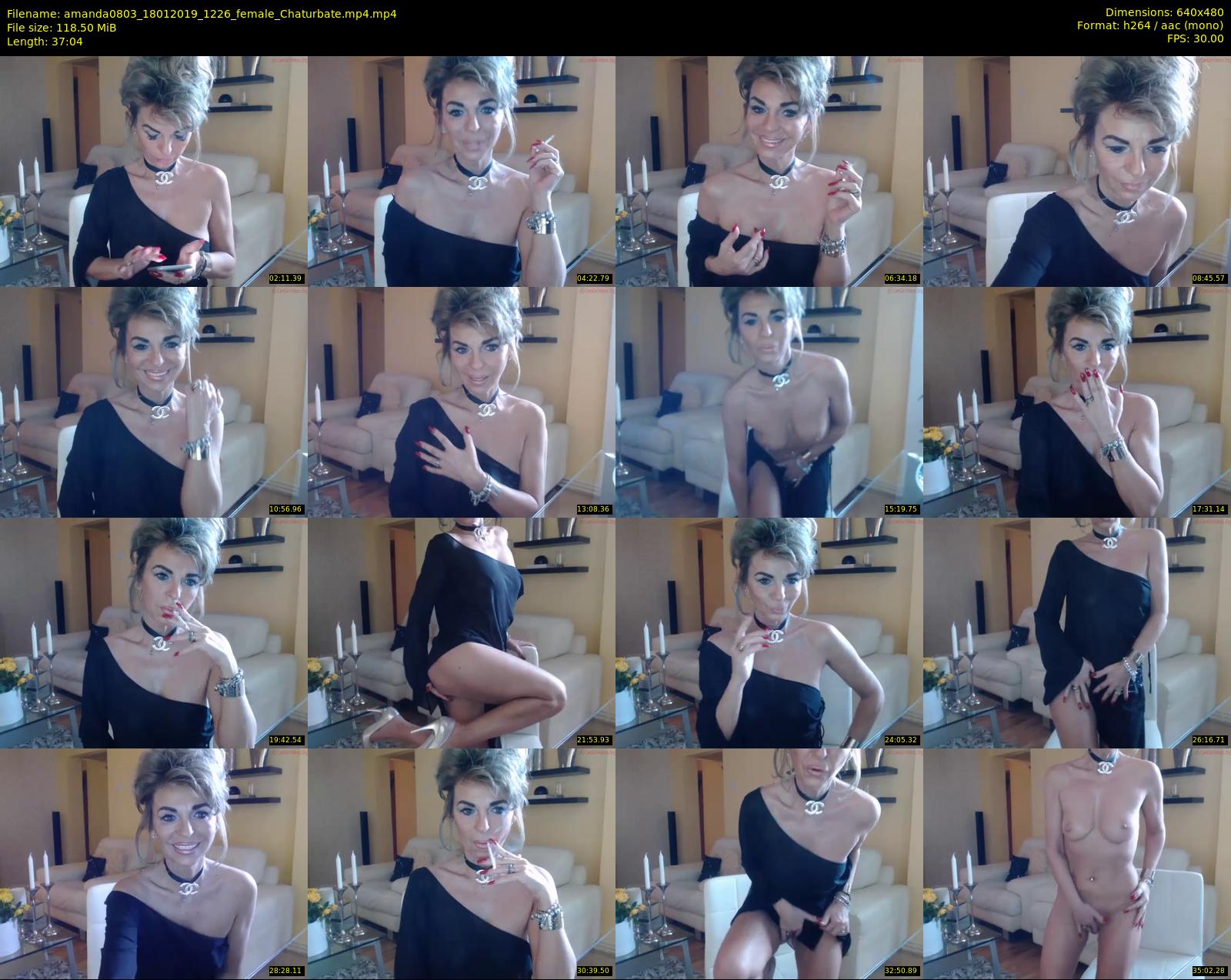 amanda0803 — 38 minute Chaturbate female cam show recording, 480p, Jan 18, 2019