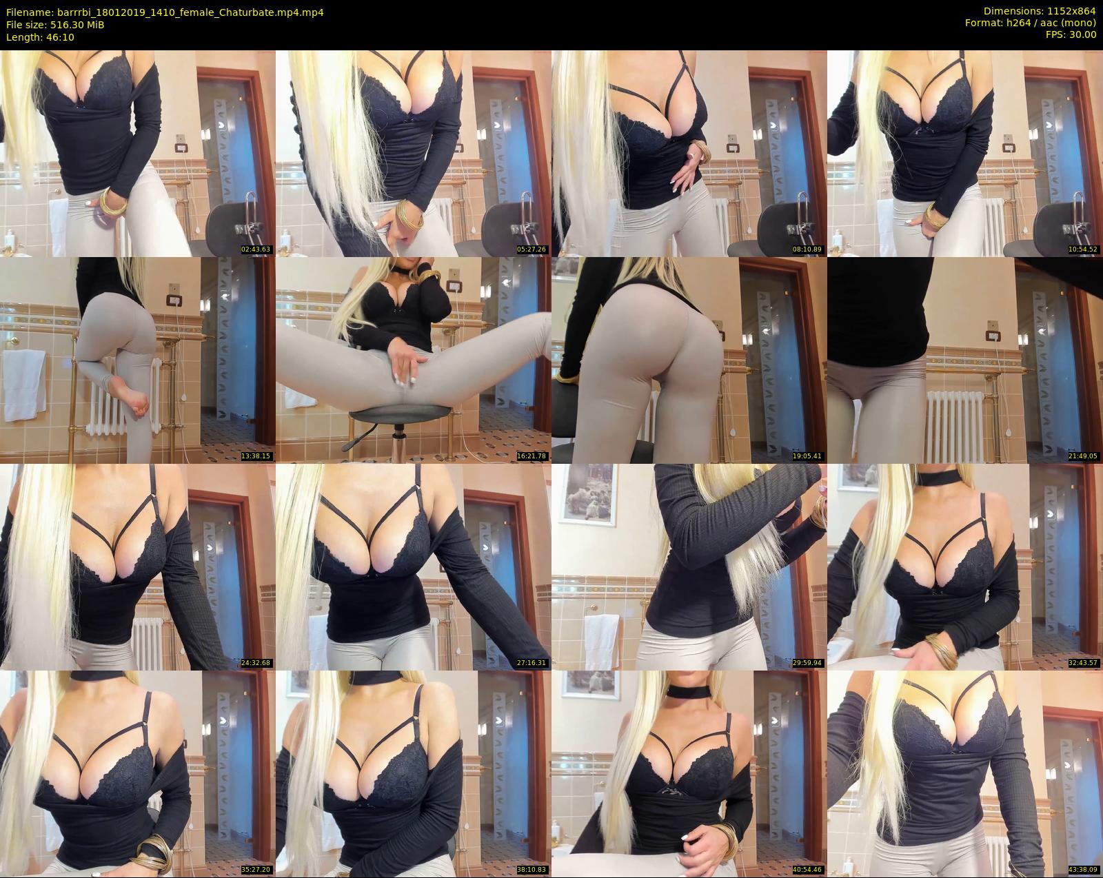 barrrbi — 47 minute Chaturbate female cam show recording, 720p, Jan 18, 2019