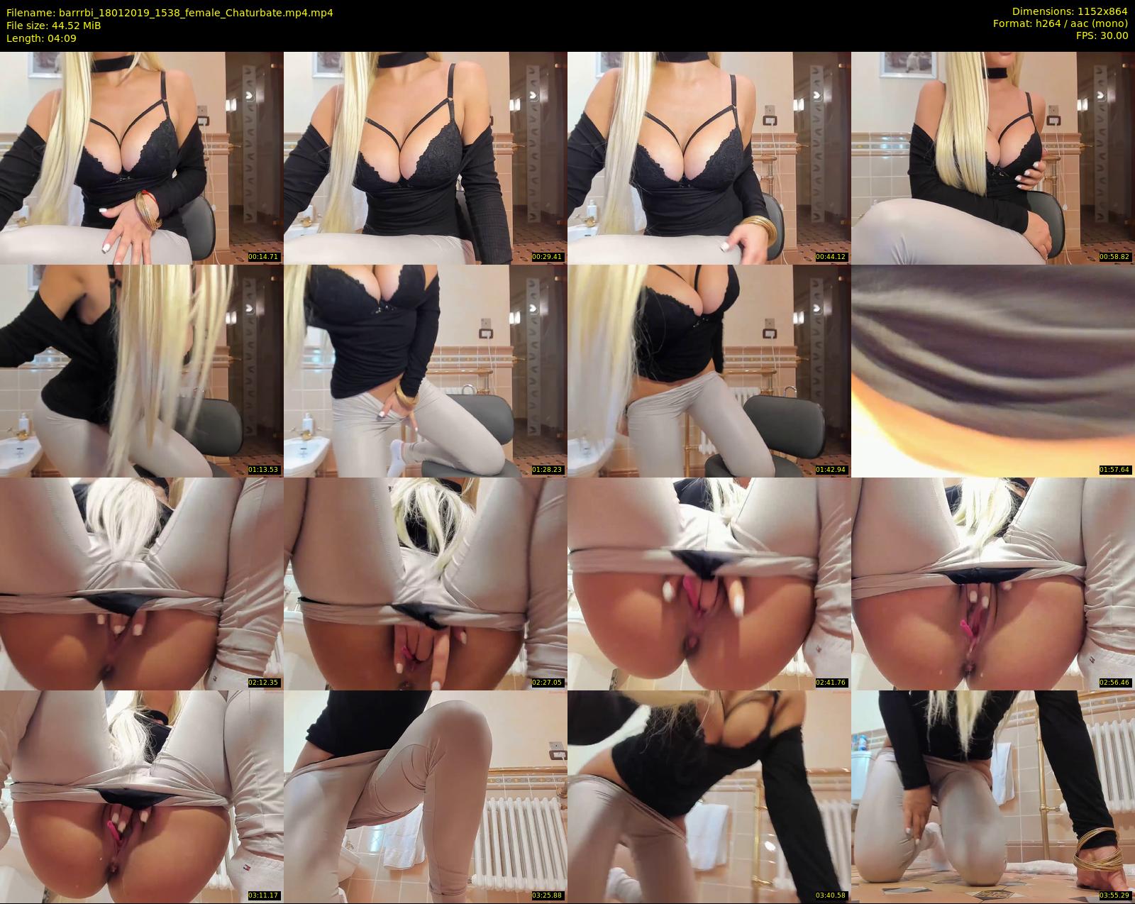 barrrbi — 5 minute Chaturbate female cam show recording, 720p, Jan 18, 2019