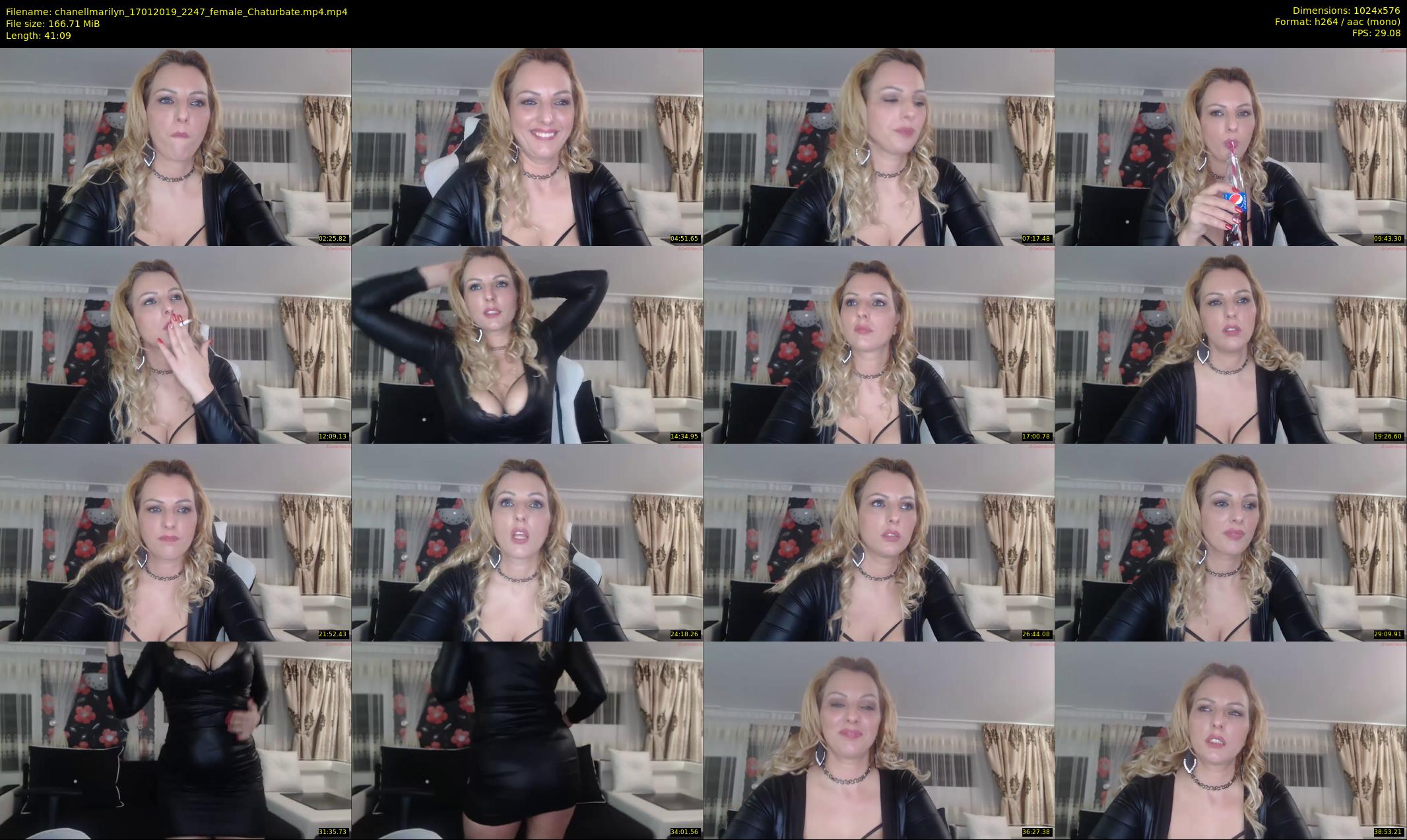 chanellmarilyn — 42 minute Chaturbate female cam show recording, 480p, Jan 17, 2019