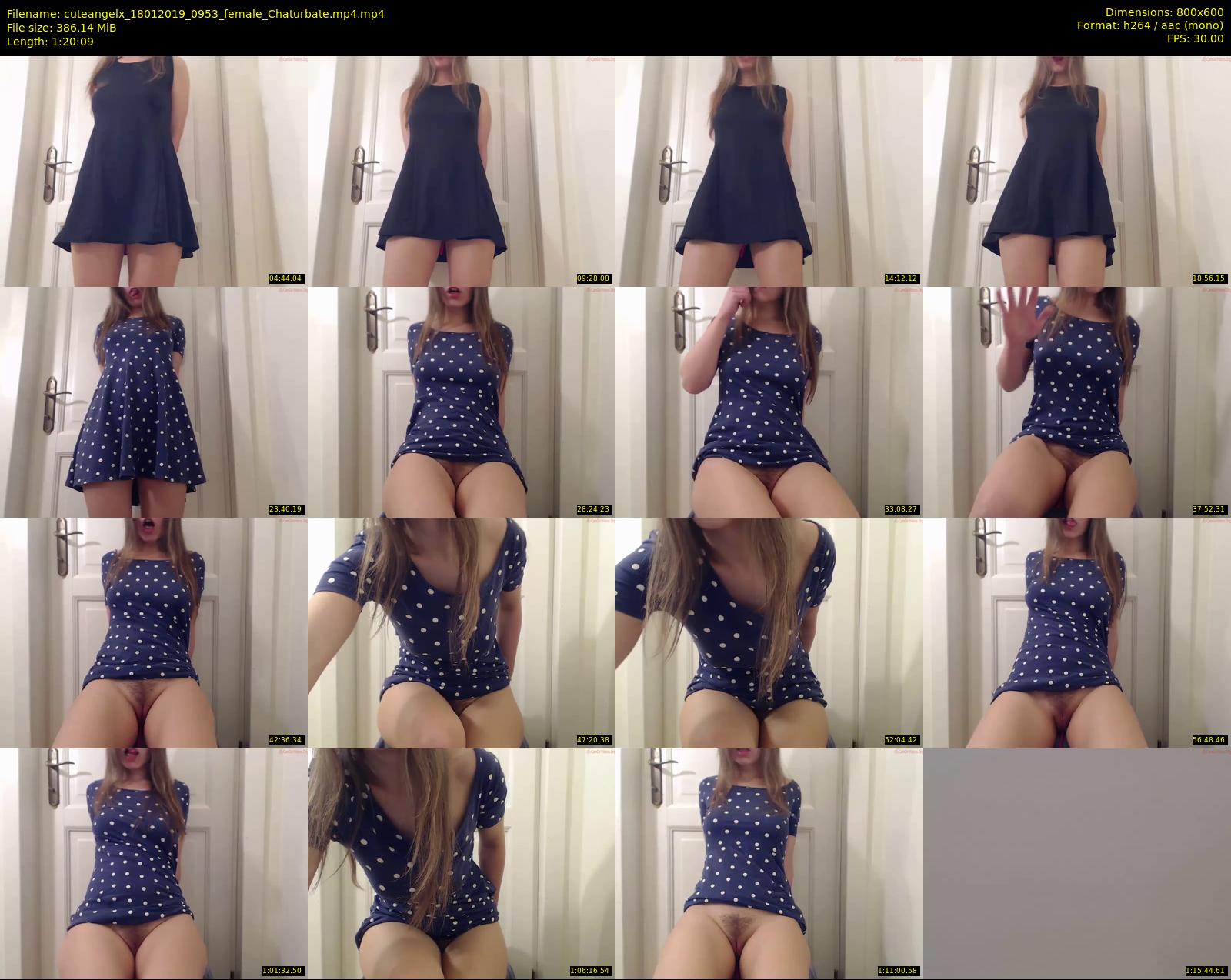 cuteangelx — 81 minute Chaturbate female cam show recording, 480p, Jan 18, 2019