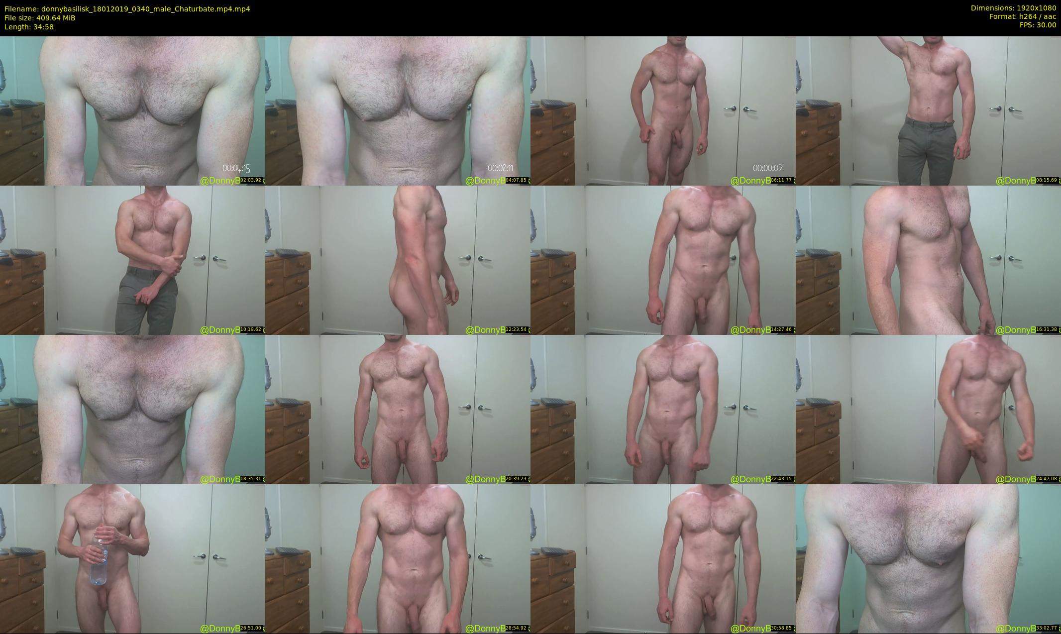 donnybasilisk — 35 minute Chaturbate male cam show recording, 1080p, Jan 18, 2019