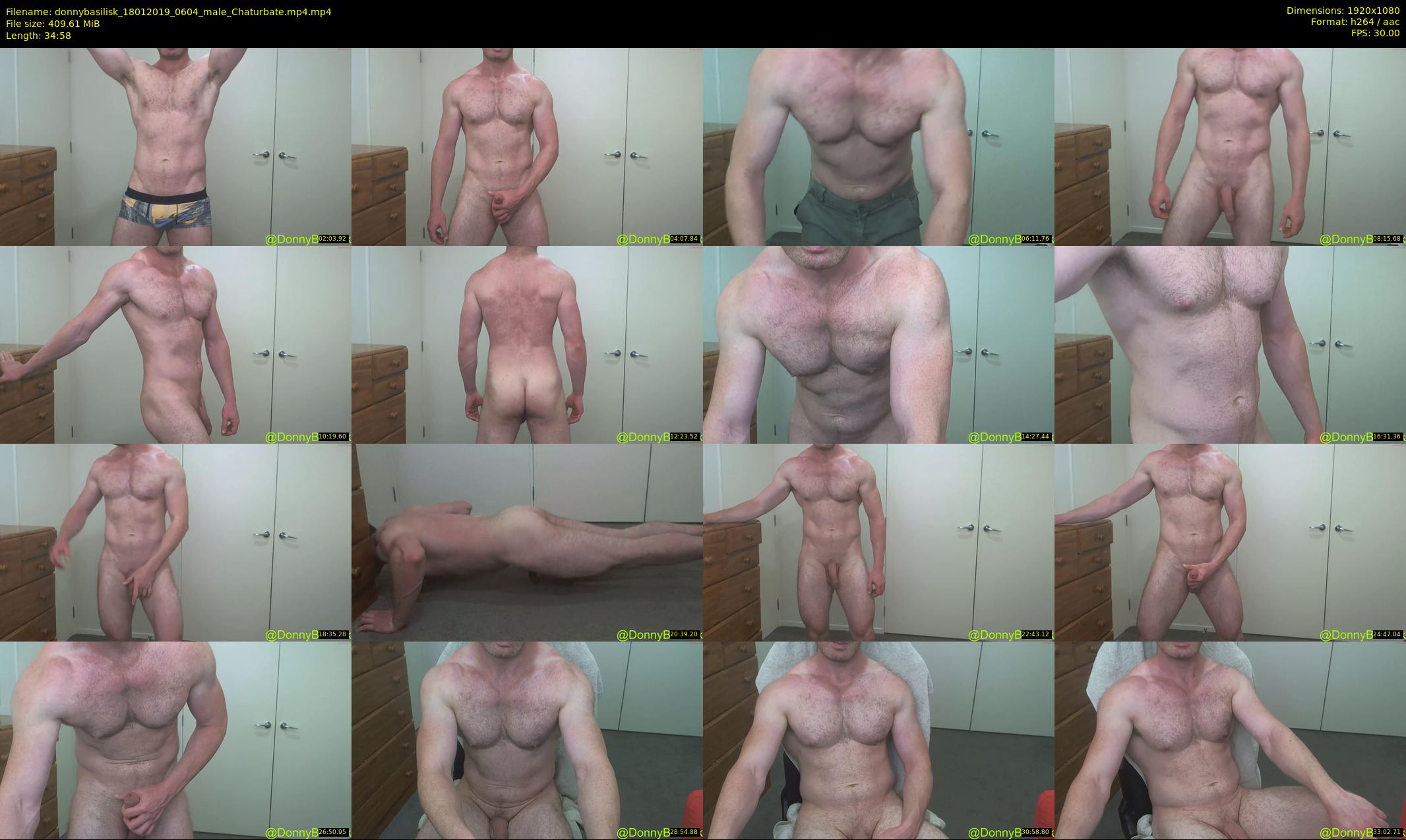 donnybasilisk — 35 minute Chaturbate male cam show recording, 1080p, Jan 18, 2019