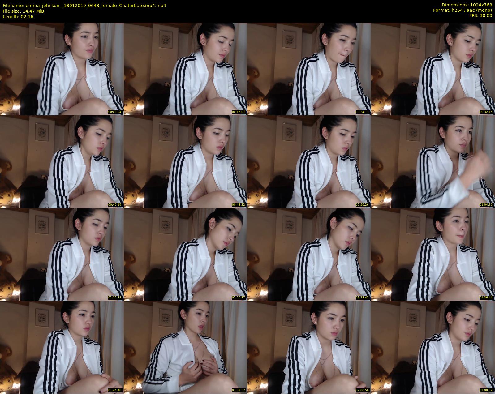 emma_johnson_ — 3 minute Chaturbate female cam show recording, 720p, Jan 18, 2019