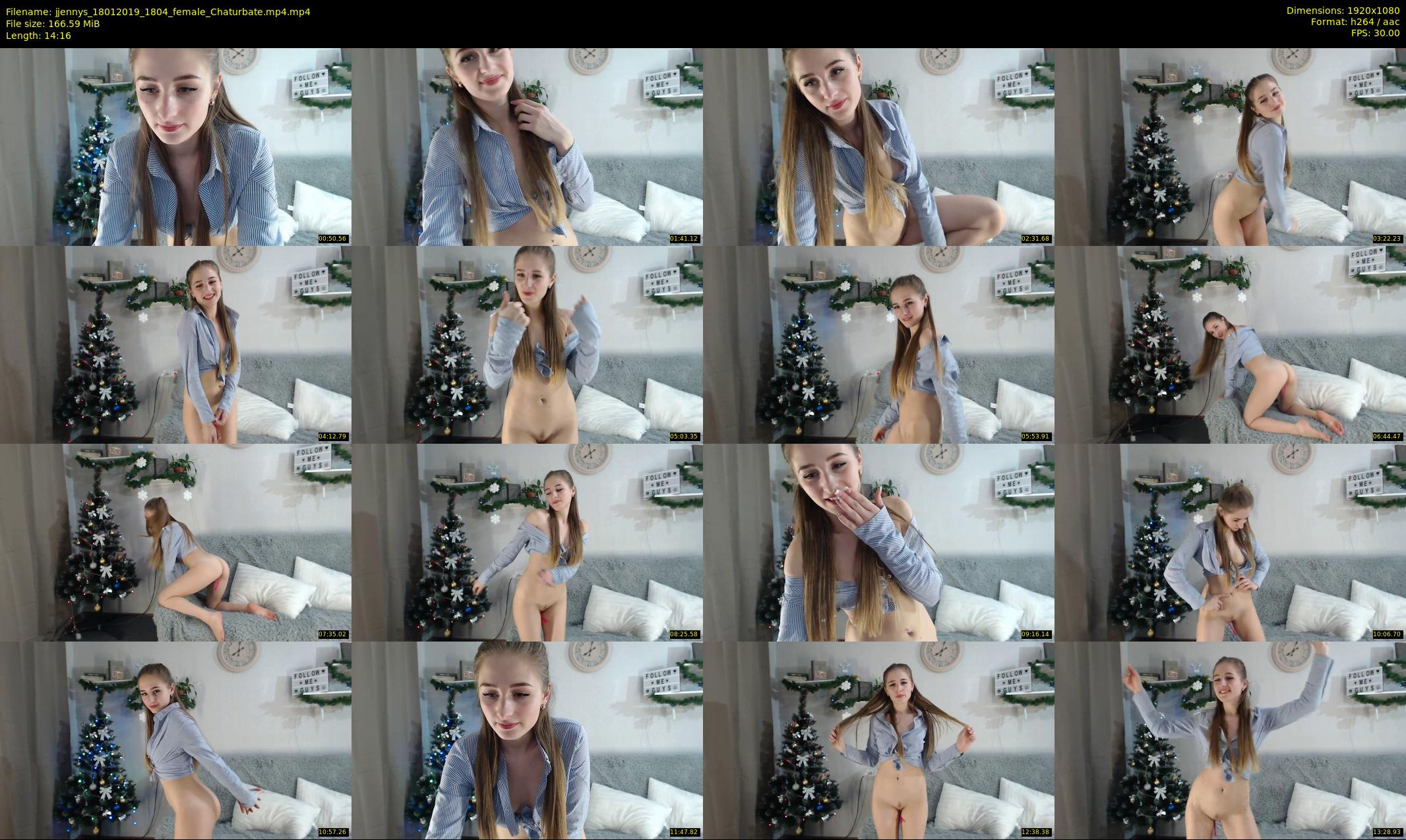 jjennys — 15 minute Chaturbate female cam show recording, 1080p, Jan 18, 2019