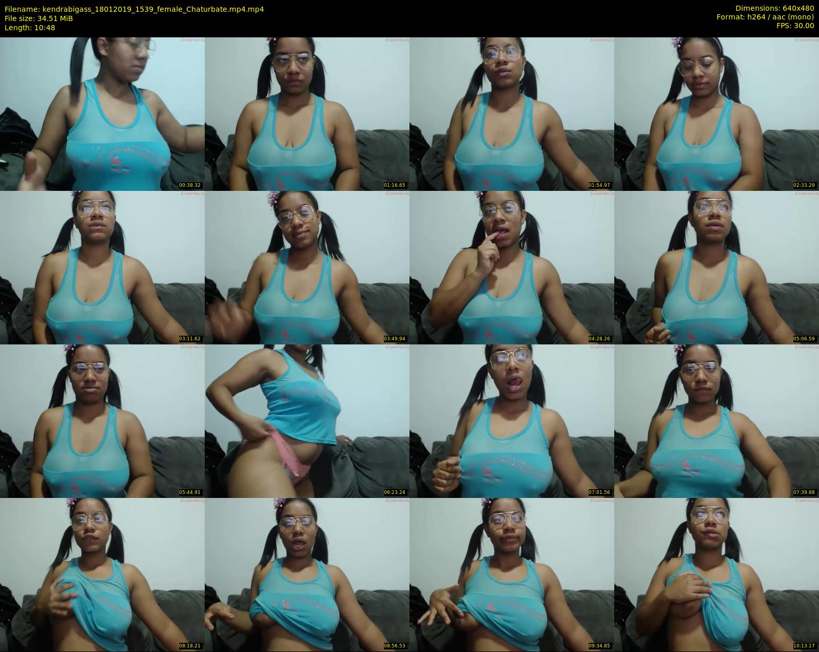 kendrabigass — 11 minute Chaturbate female cam show recording, 480p, Jan 18, 2019