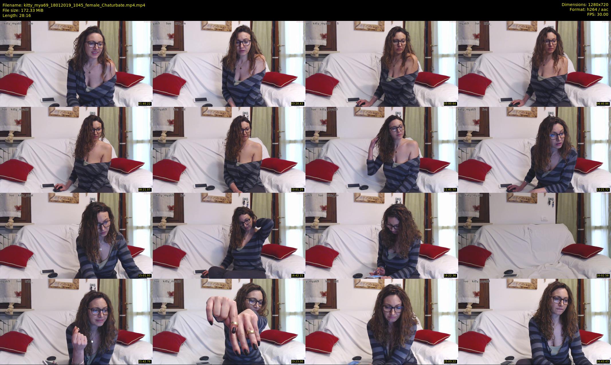 kitty_mya69 — 29 minute Chaturbate female cam show recording, 720p, Jan 18, 2019