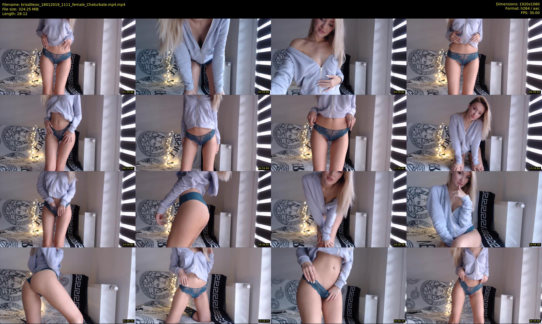 kriss0leoo — 29 minute Chaturbate couple cam show recording, 1080p, Jan 18, 2019