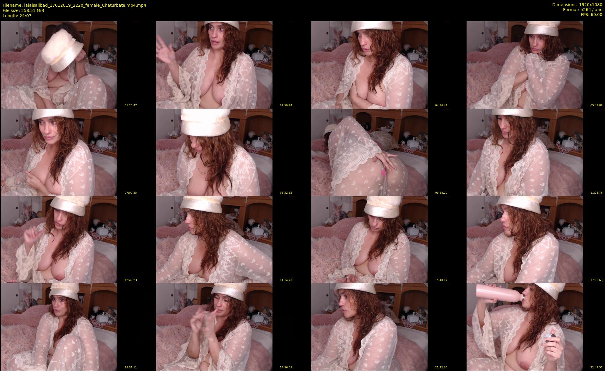 lalaisallbad — 25 minute Chaturbate female cam show recording, 1080p, Jan 17, 2019