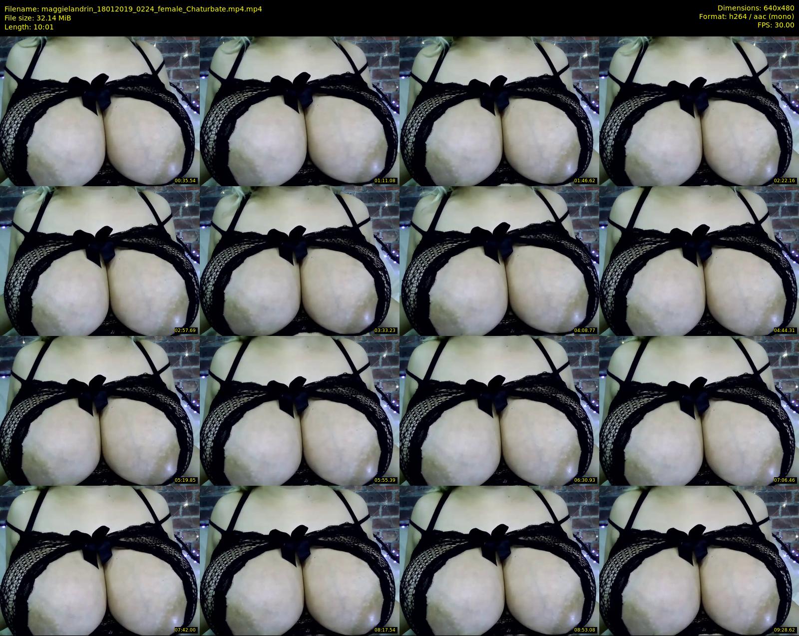 maggielandrin — 11 minute Chaturbate female cam show recording, 480p, Jan 18, 2019