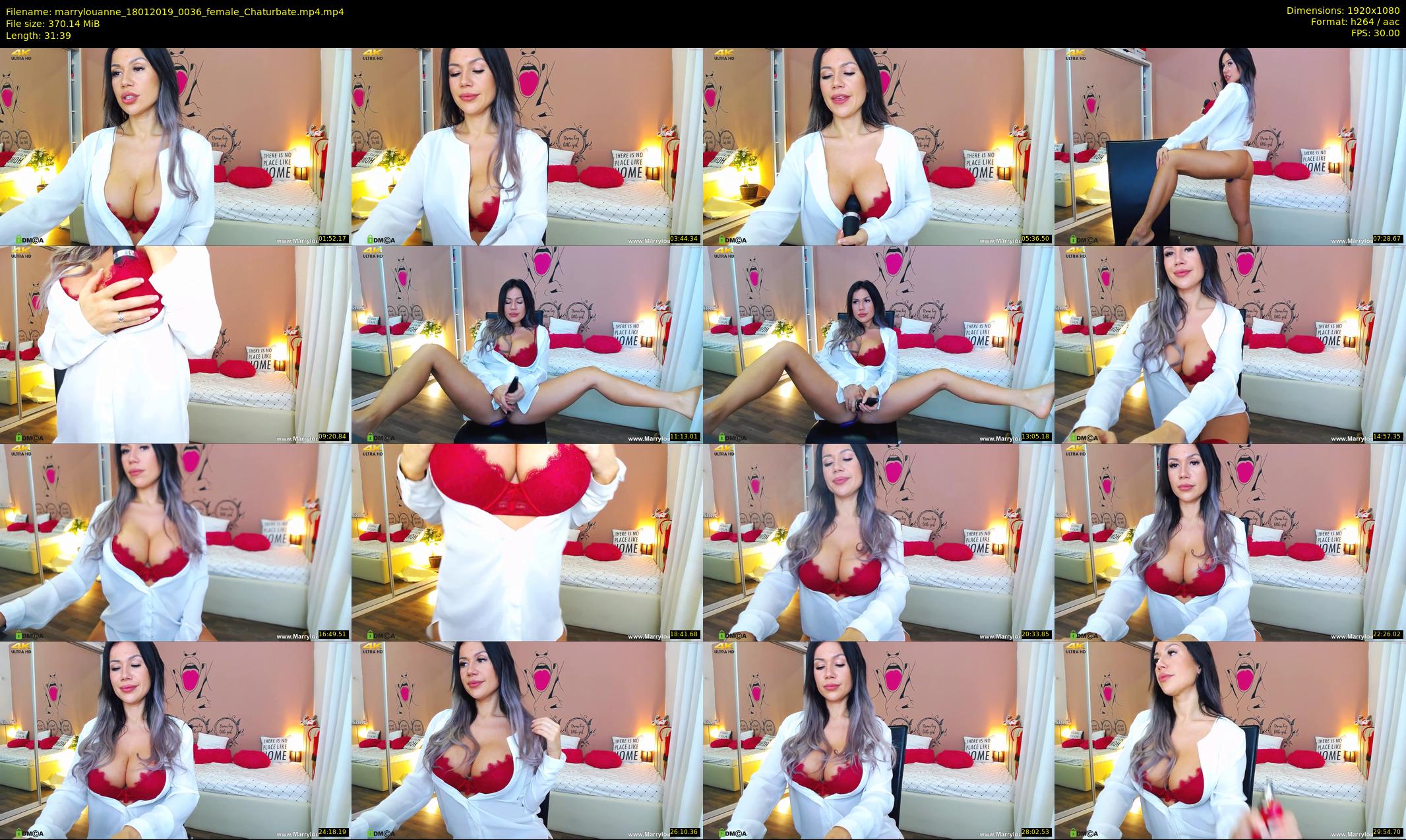 marrylouanne — 32 minute Chaturbate female cam show recording, 1080p, Jan 18, 2019