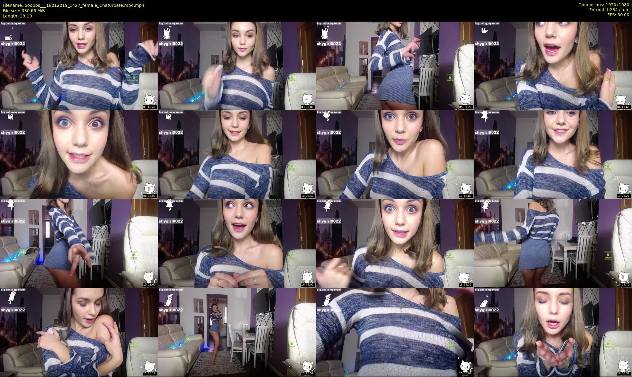 oooops__ — 29 minute Chaturbate female cam show recording, 1080p, Jan 18, 2019