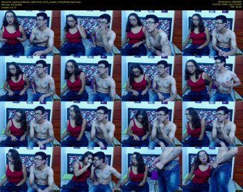 paolaanddaniel — 15 minute Chaturbate couple cam show recording, 480p, Jan 18, 2019