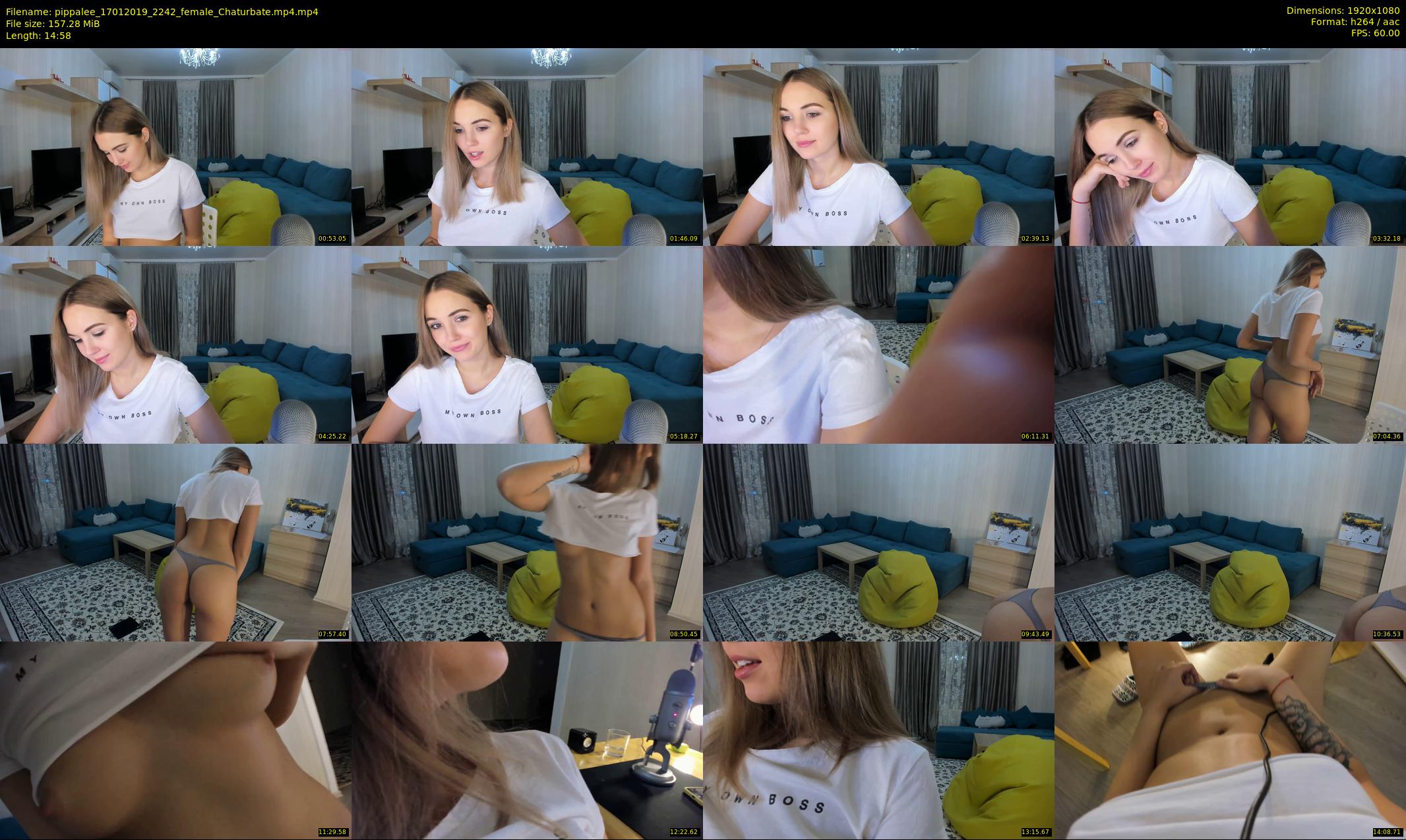 pippalee — 15 minute Chaturbate female cam show recording, 1080p, Jan 17, 2019