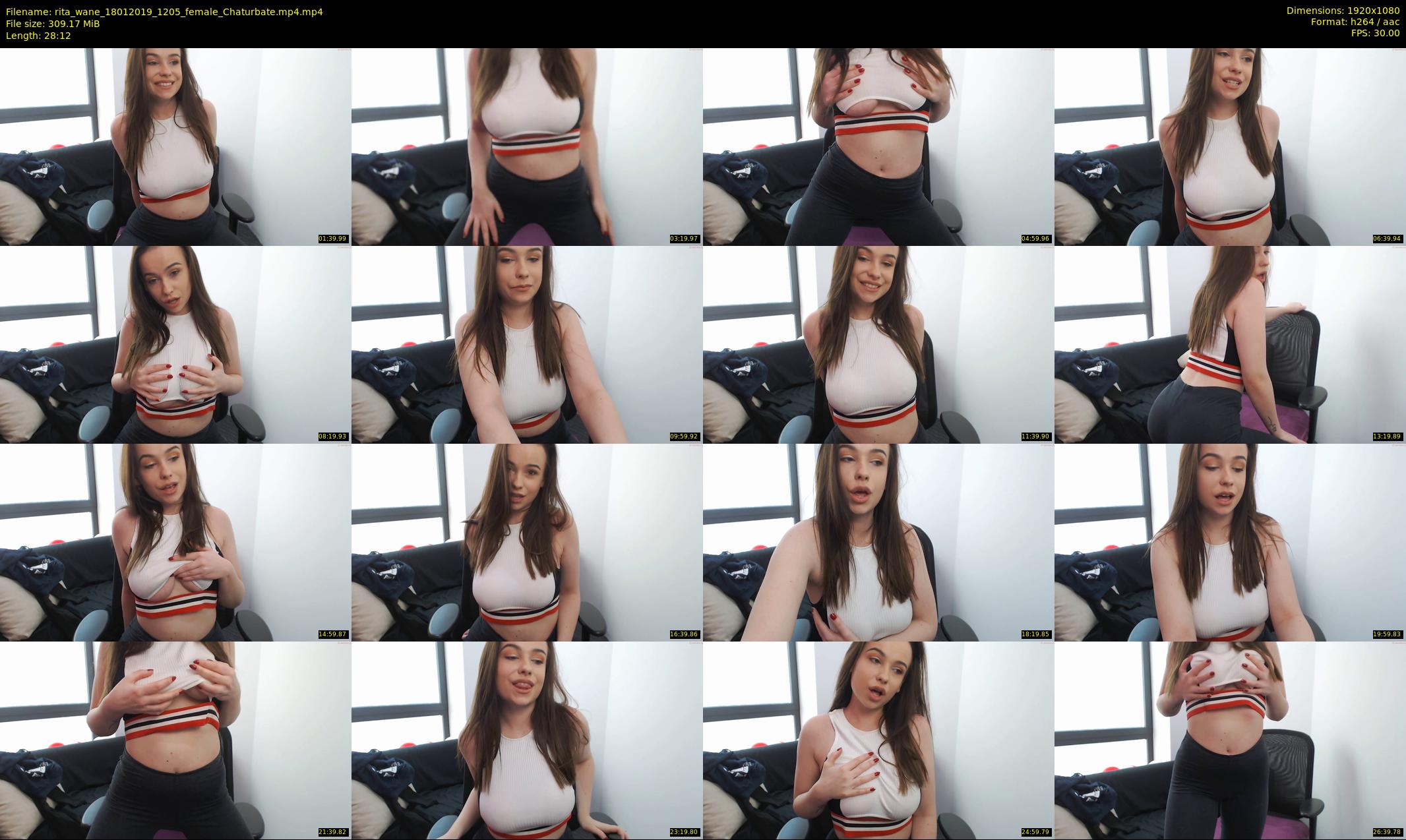 rita_wane — 29 minute Chaturbate female cam show recording, 1080p, Jan 18, 2019