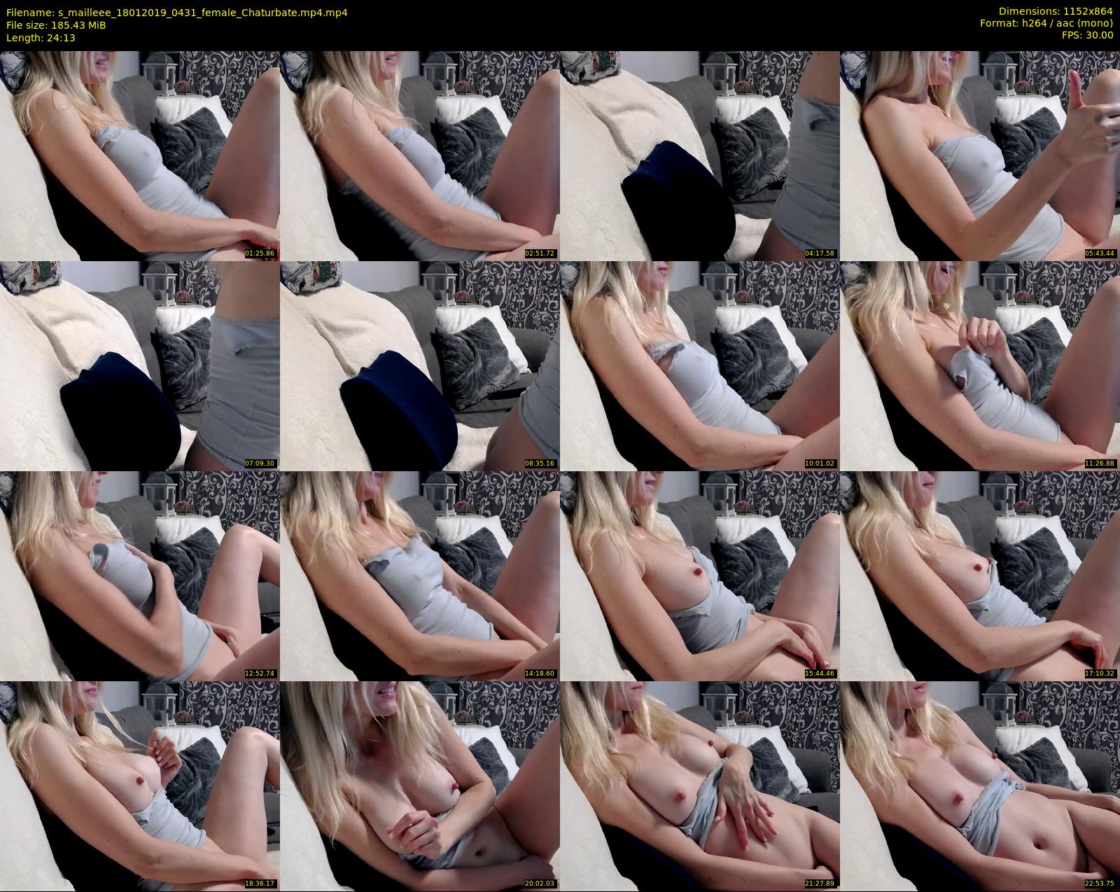 s_mailleee — 25 minute Chaturbate female cam show recording, 720p, Jan 18, 2019