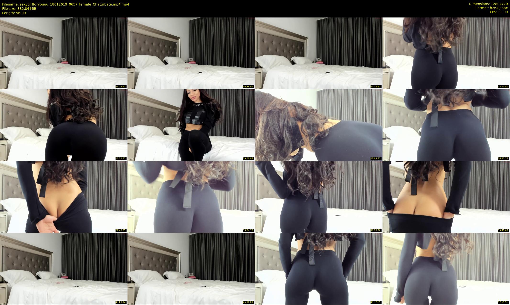 sexygirlforyouuu — 56 minute Chaturbate female cam show recording, 720p, Jan 18, 2019