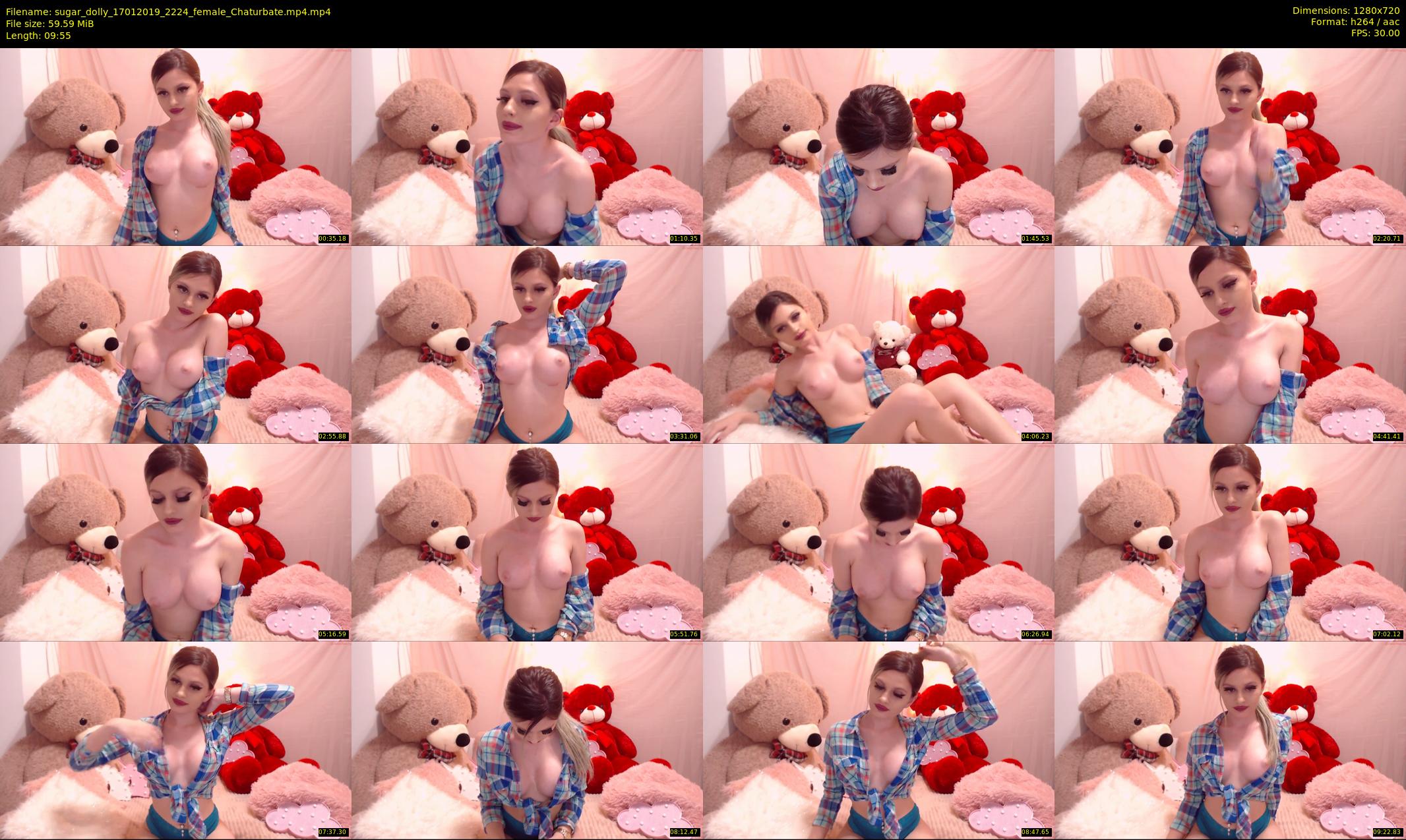 sugar_dolly — 10 minute Chaturbate female cam show recording, 720p, Jan 17, 2019