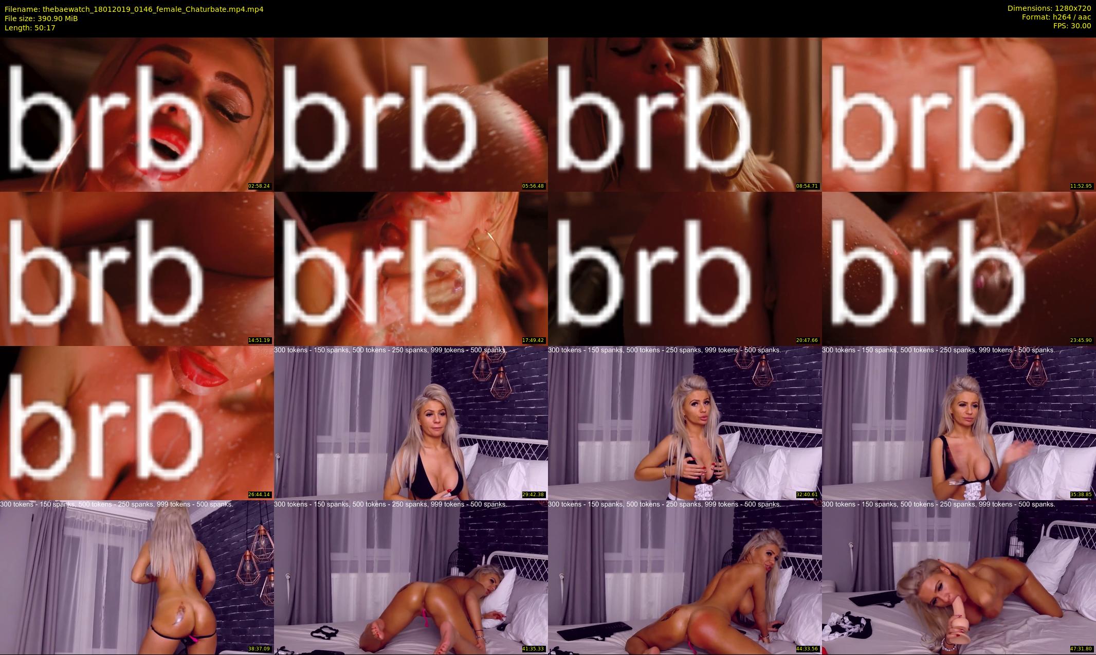 thebaewatch — 51 minute Chaturbate female cam show recording, 720p, Jan 18, 2019