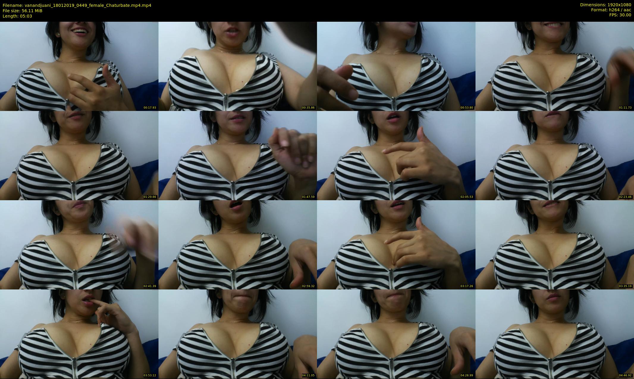 vanandjuani — 6 minute Chaturbate female cam show recording, 1080p, Jan 18, 2019