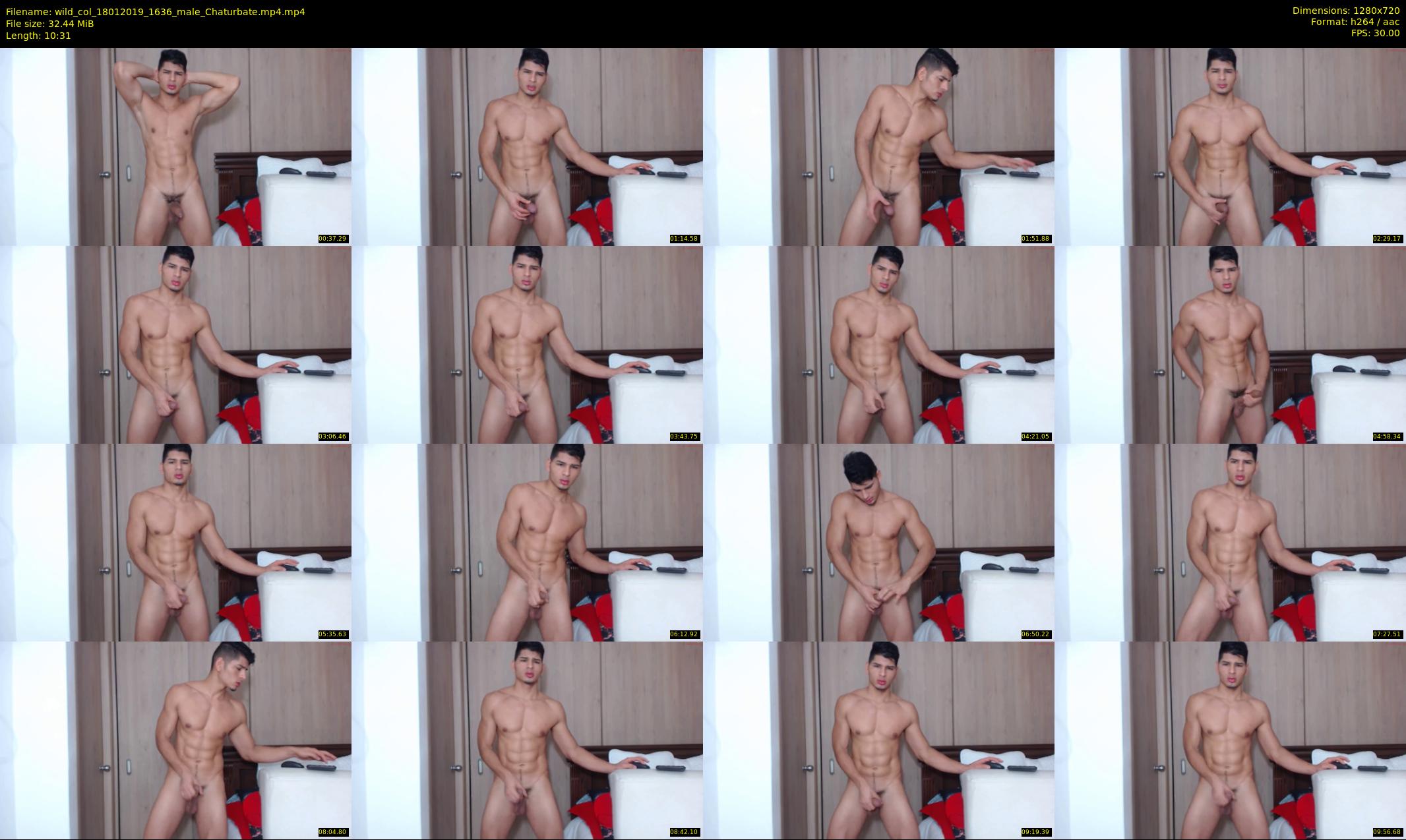 wild_col — 11 minute Chaturbate male cam show recording, 720p, Jan 18, 2019