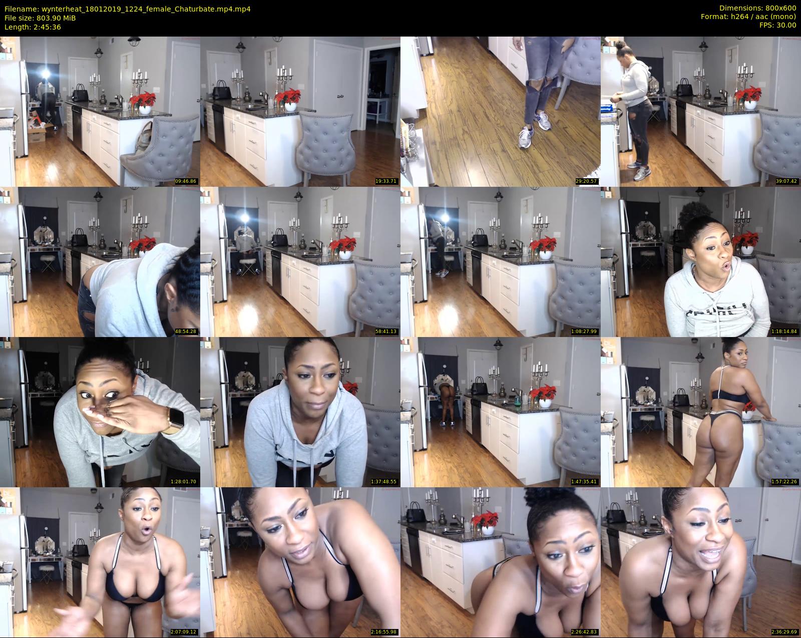 wynterheat — 166 minute Chaturbate female cam show recording, 480p, Jan 18, 2019