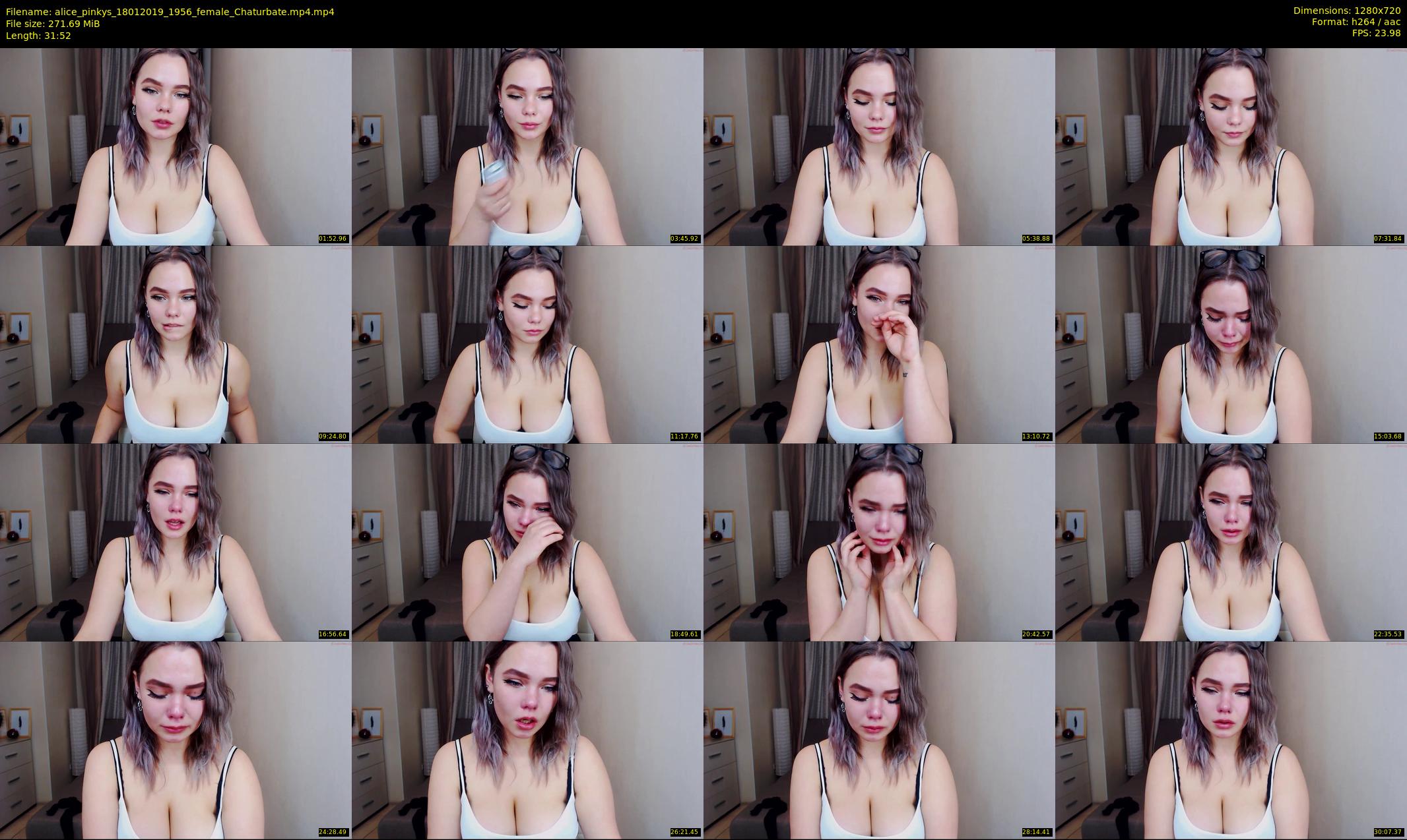 alice_pinkys — 32 minute Chaturbate female cam show recording, 720p, Jan 18, 2019