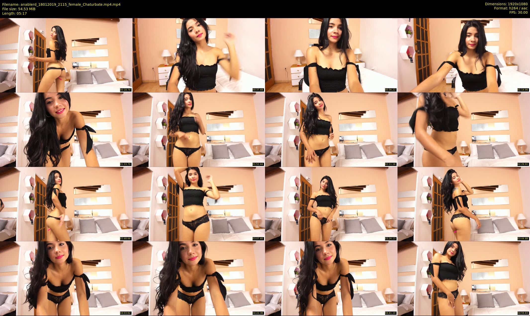 anablerd — 6 minute Chaturbate female cam show recording, 1080p, Jan 18, 2019