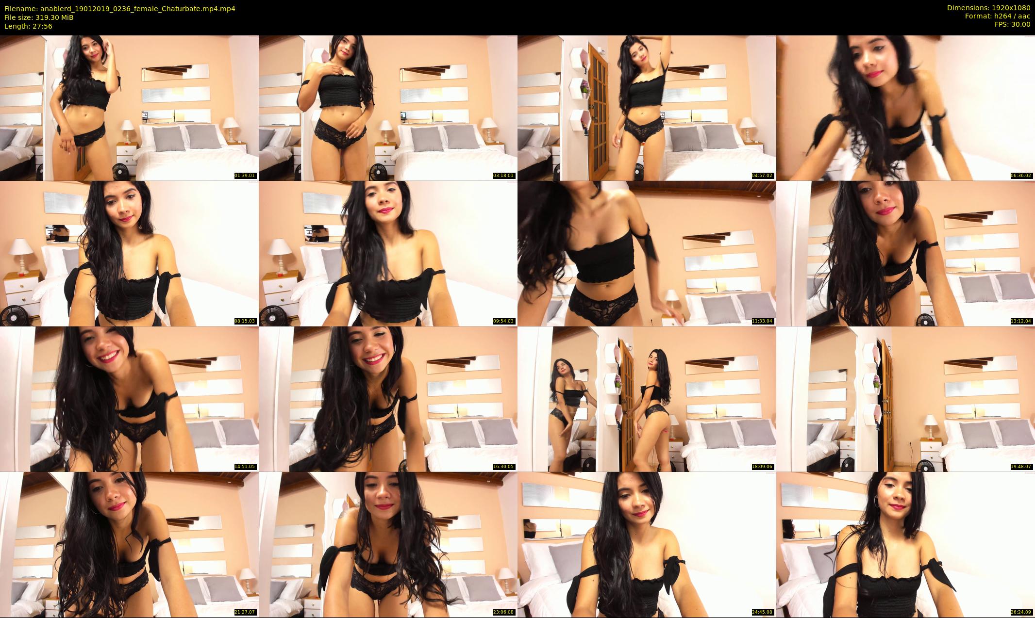anablerd — 28 minute Chaturbate female cam show recording, 1080p, Jan 19, 2019