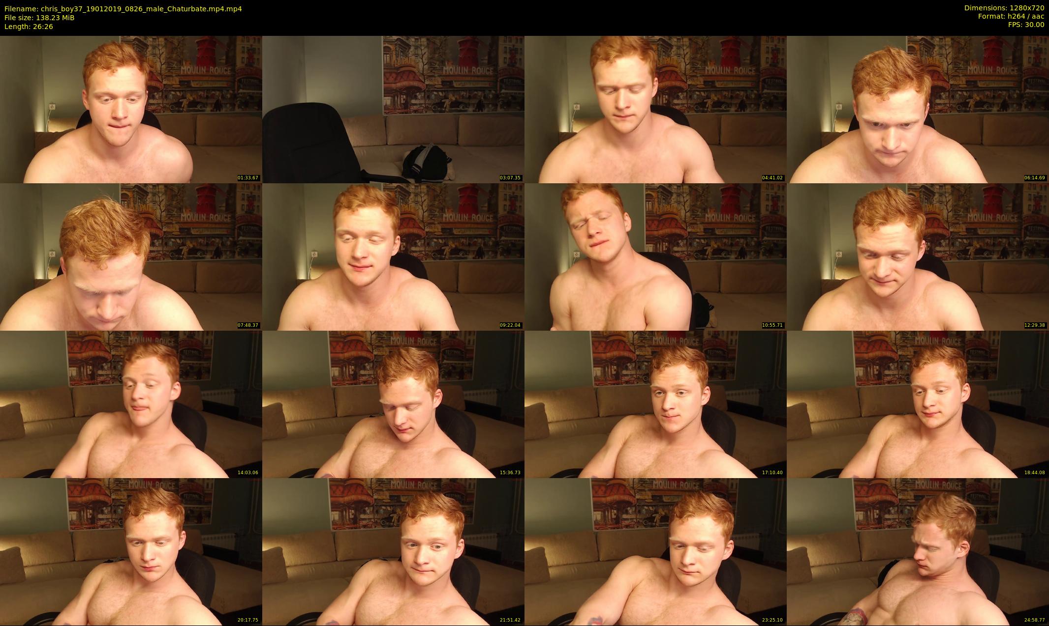 chris_boy37 — 27 minute Chaturbate male cam show recording, 720p, Jan 19, 2019