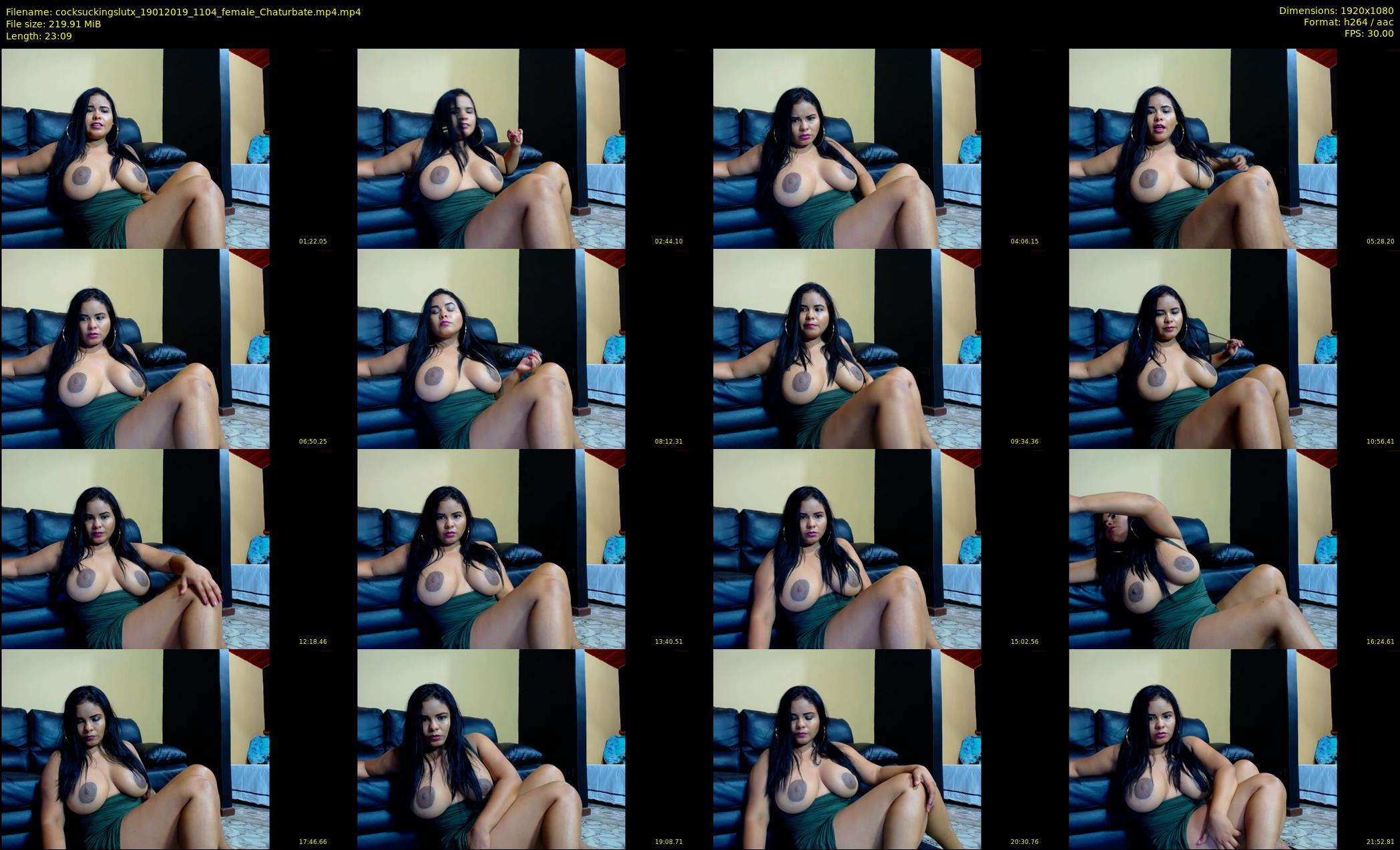 cocksuckingslutx — 24 minute Chaturbate female cam show recording, 1080p, Jan 19, 2019
