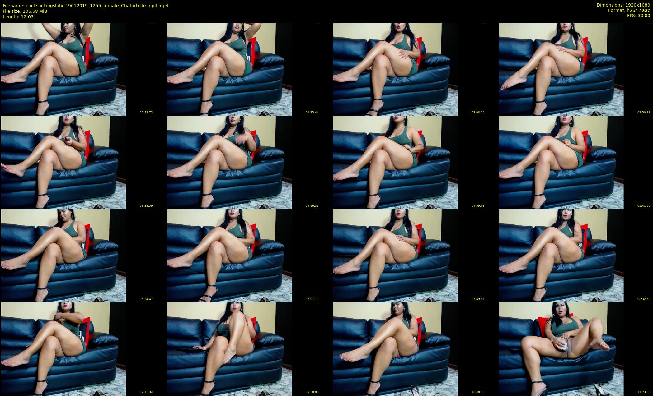 cocksuckingslutx — 13 minute Chaturbate female cam show recording, 1080p, Jan 19, 2019