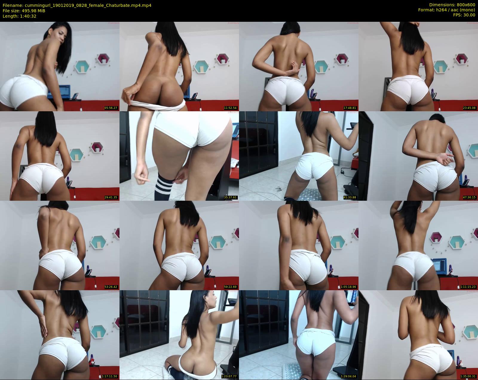 cummingurl — 101 minute Chaturbate couple cam show recording, 480p, Jan 19, 2019