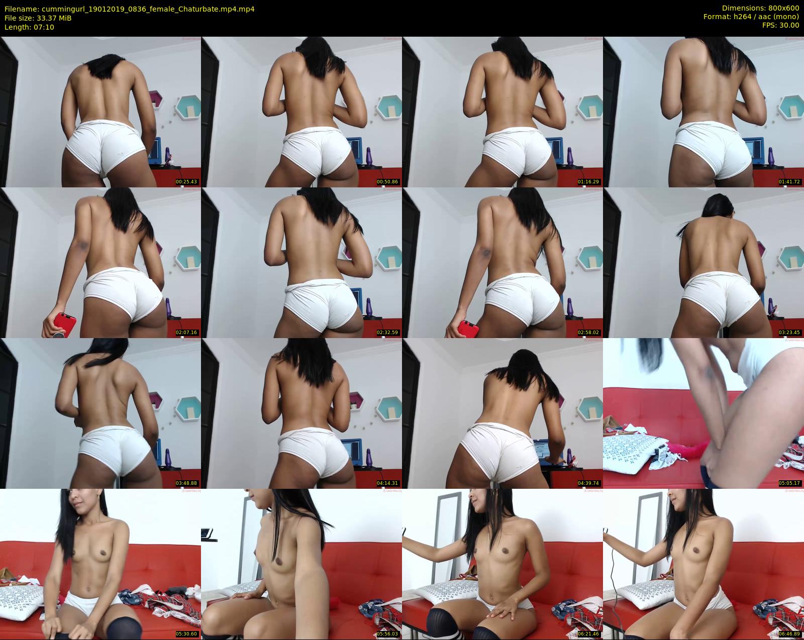 cummingurl — 8 minute Chaturbate couple cam show recording, 480p, Jan 19, 2019