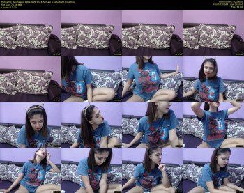 devinesex — 18 minute Chaturbate female cam show recording, 480p, Jan 19, 2019