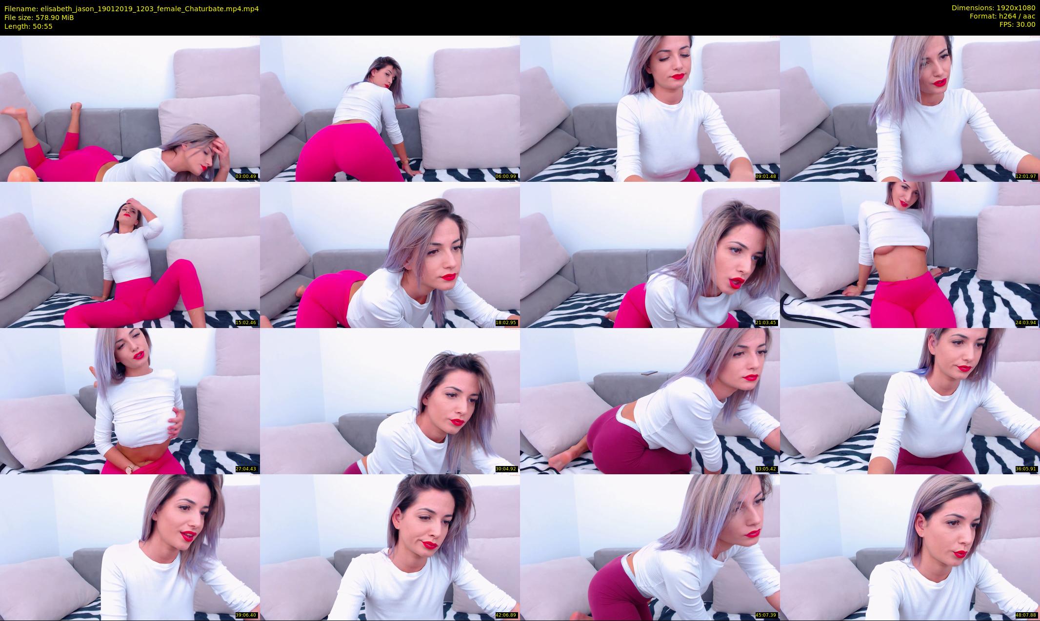 elisabeth_jason — 51 minute Chaturbate couple cam show recording, 1080p, Jan 19, 2019