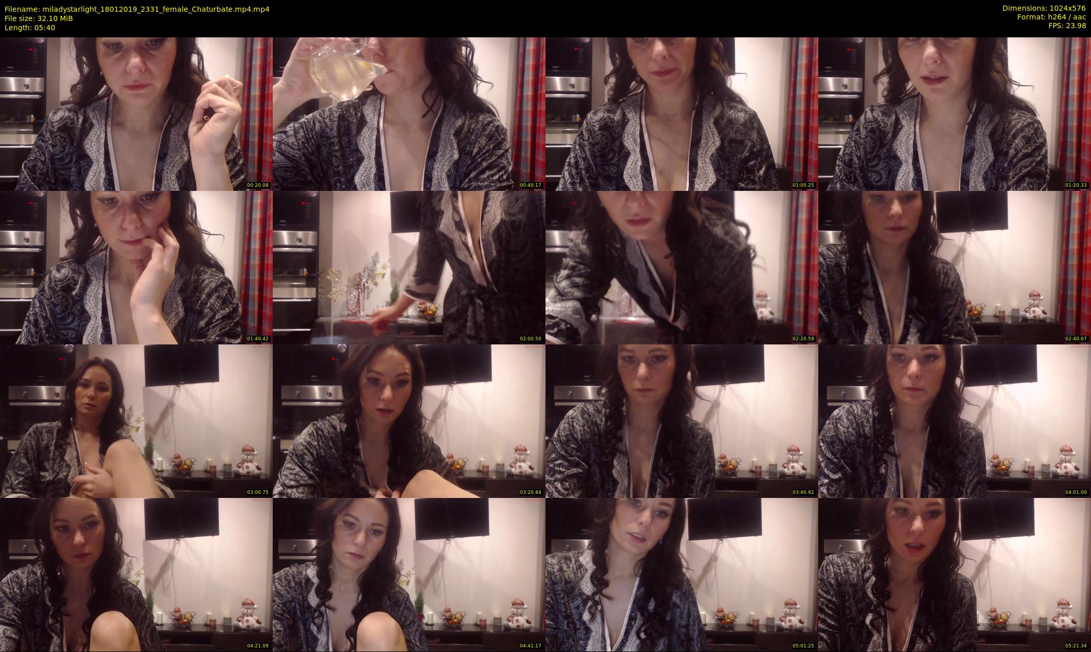 miladystarlight — 6 minute Chaturbate female cam show recording, 480p, Jan 18, 2019