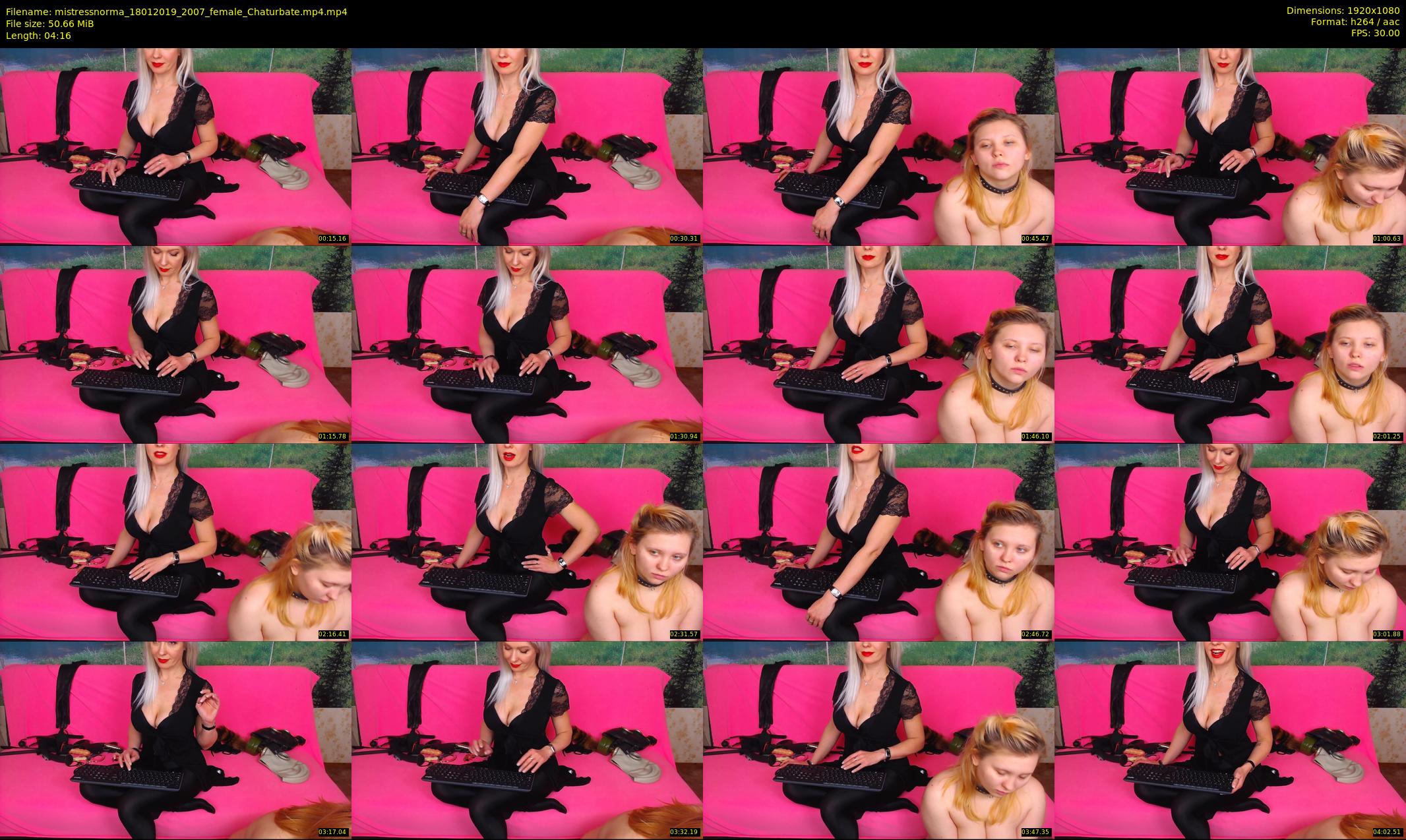 mistressnorma — 5 minute Chaturbate female cam show recording, 1080p, Jan 18, 2019