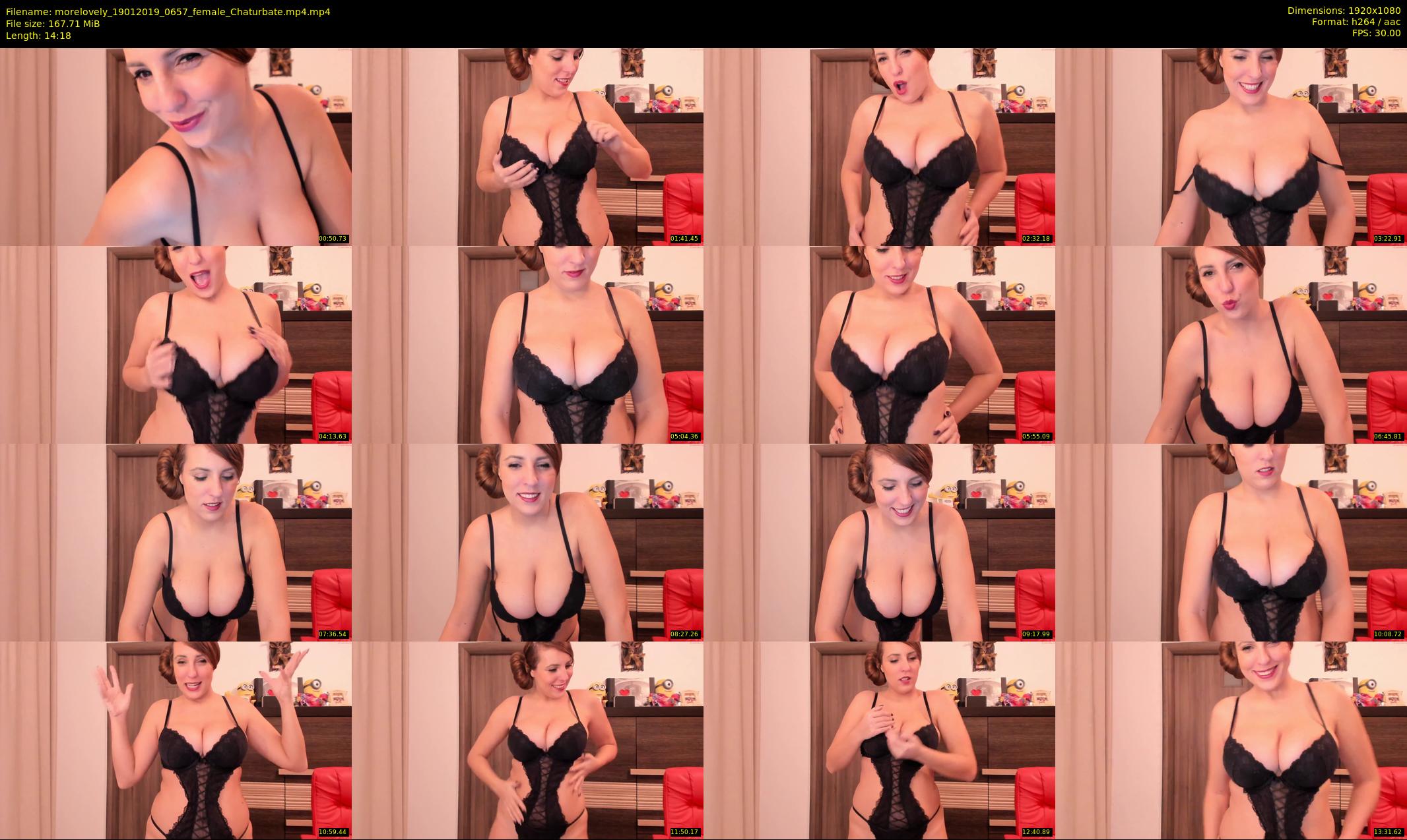morelovely — 15 minute Chaturbate female cam show recording, 1080p, Jan 19, 2019