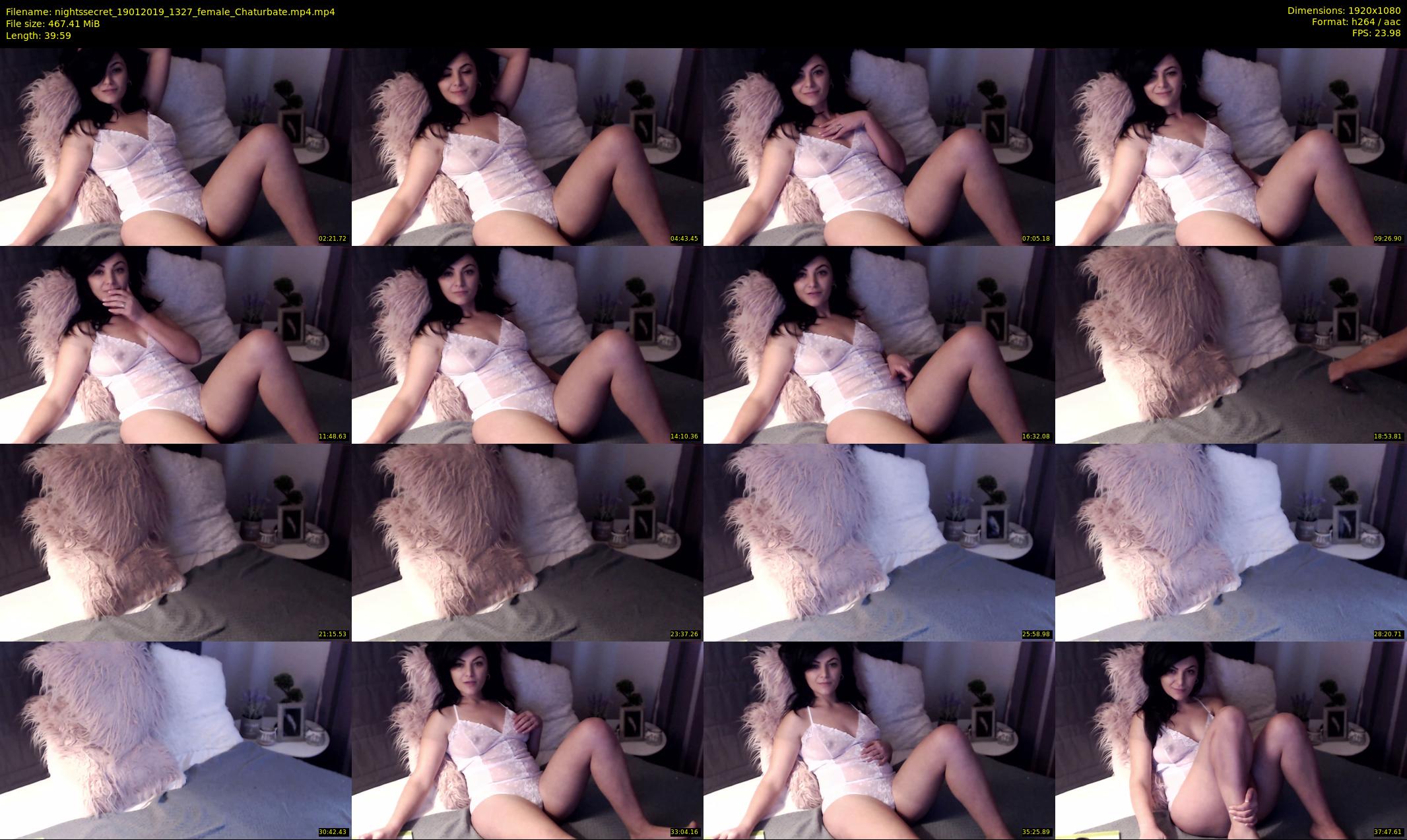 nightssecret — 40 minute Chaturbate female cam show recording, 1080p, Jan 19, 2019