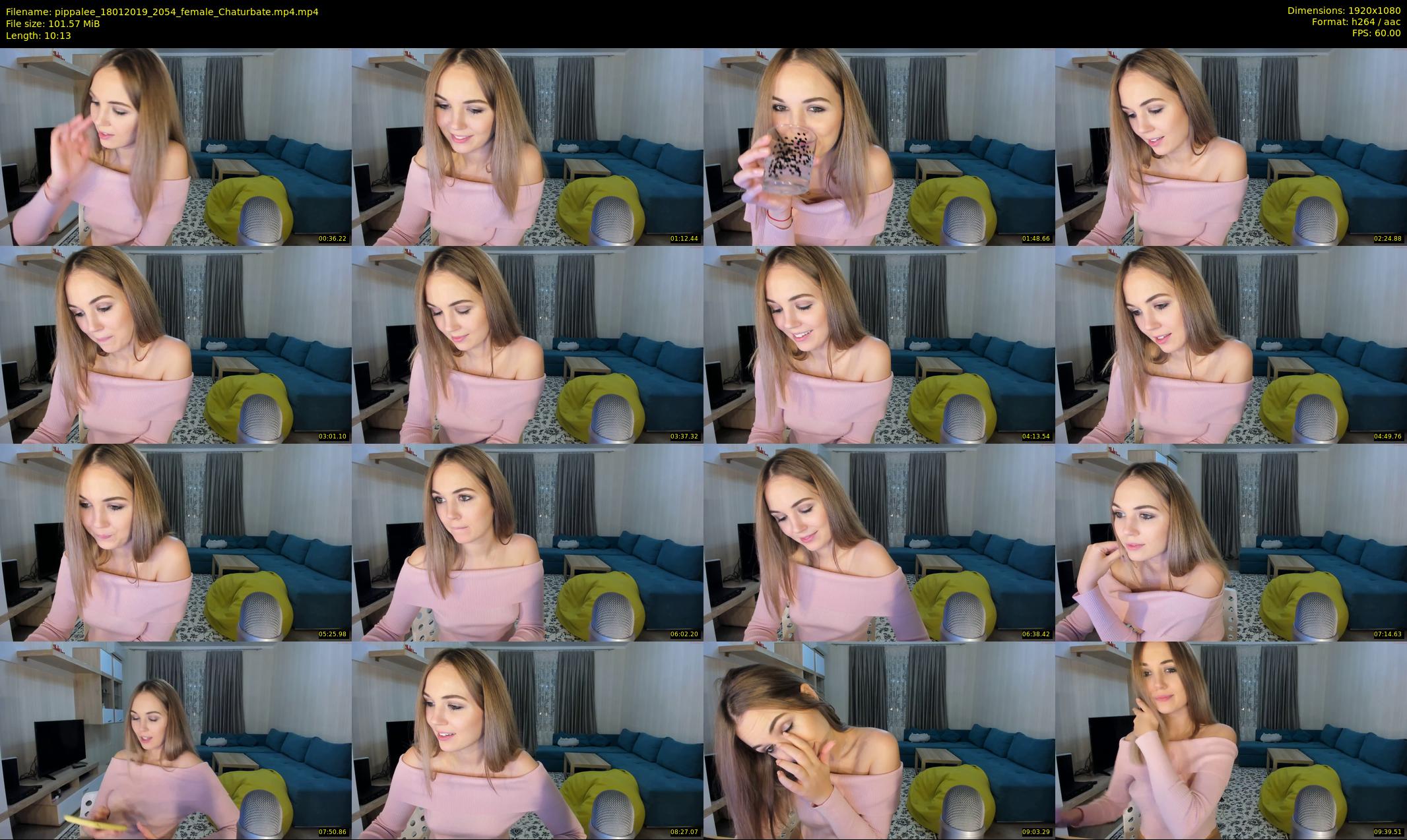 pippalee — 11 minute Chaturbate female cam show recording, 1080p, Jan 18, 2019