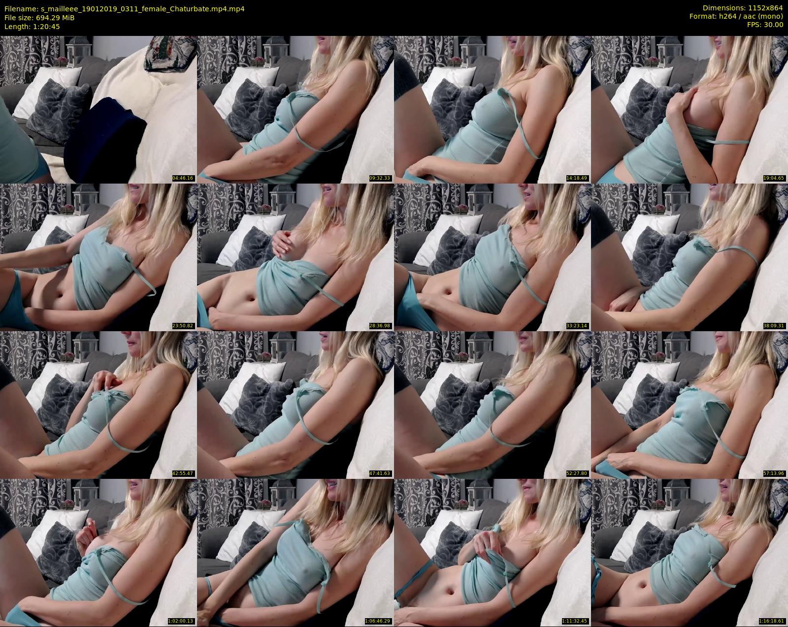 s_mailleee — 81 minute Chaturbate female cam show recording, 720p, Jan 19, 2019