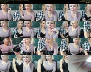 schoolteach — 11 minute Chaturbate female cam show recording, 480p, Jan 18, 2019