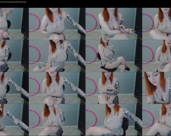 temptingfox — 28 minute Chaturbate female cam show recording, 480p, Jan 18, 2019